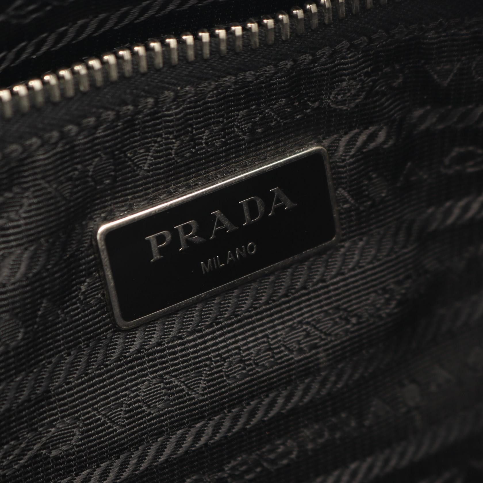 Prada Prada PRADA Canvas Leather Shoulder Bag Leather Shoulder Bag DUTY FREE for USA Size ONE SIZE - 4 Thumbnail