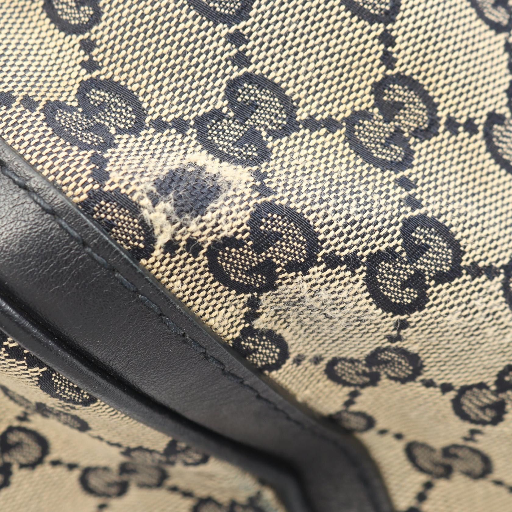 Gucci Gucci Gucci GG Canvas 2way Handbag Leather Handbag 247205 DUTY FREE for USA Size ONE SIZE - 9 Thumbnail