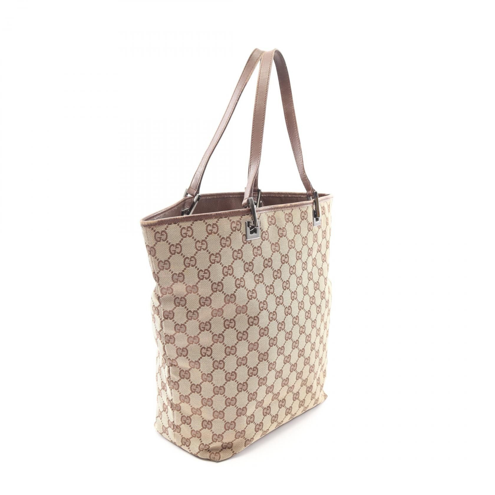 Gucci Gucci Gucci GG Canvas Tote Bag Textile Tote Bag 31243 DUTY FREE for USA Size ONE SIZE - 2 Thumbnail