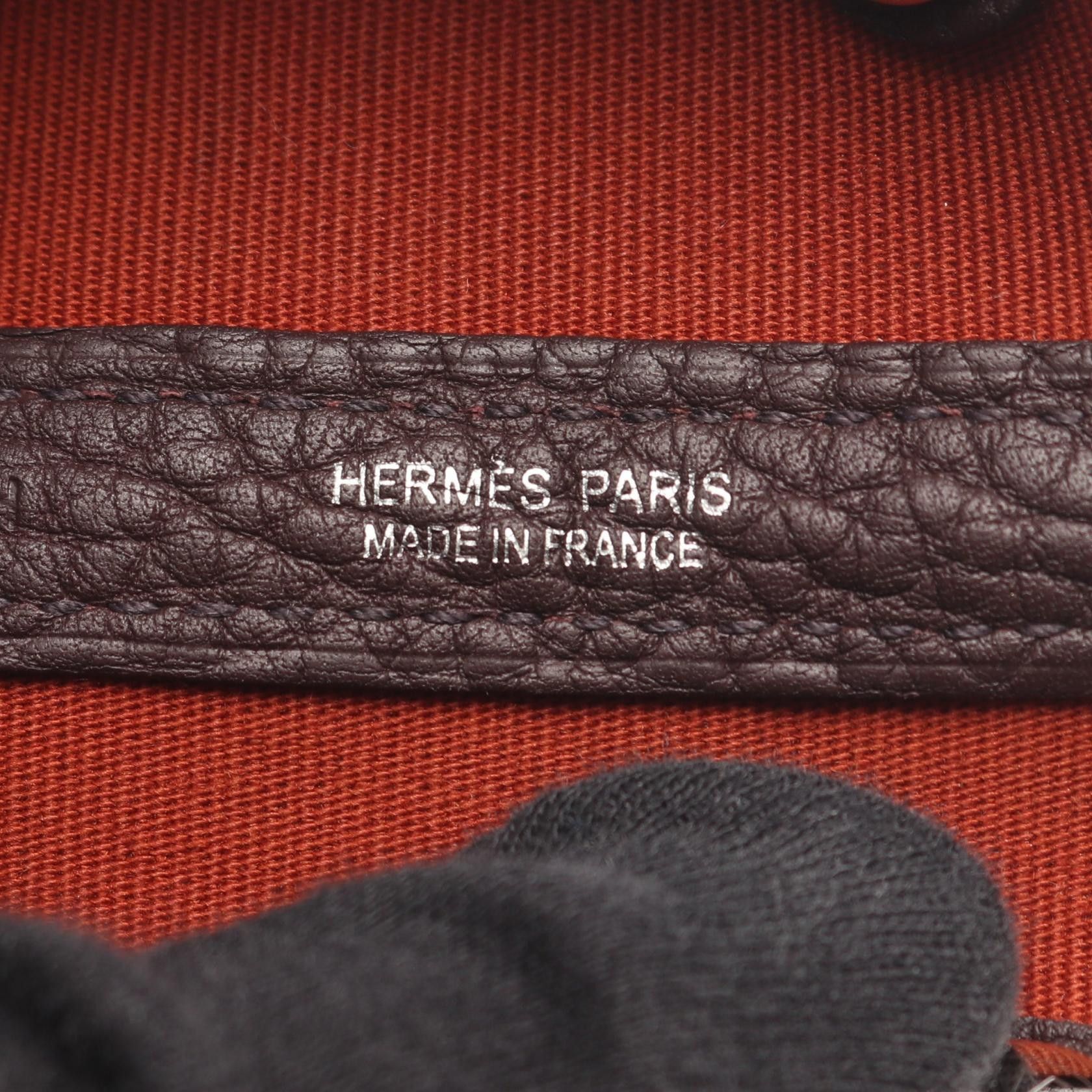 Hermes Hermes Hermes Garden Party TPM Toile Officier Canvas Negonda Tote Bag Textile Tote Bag Stamp U (2022) DUTY FREE for USA Size ONE SIZE - 4 Thumbnail
