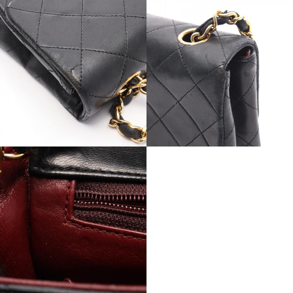 Chanel Chanel Chanel Mini Matelasse 20 Lambskin Shoulder Bag Leather Shoulder Bag DUTY FREE for USA Size ONE SIZE - 10 Thumbnail
