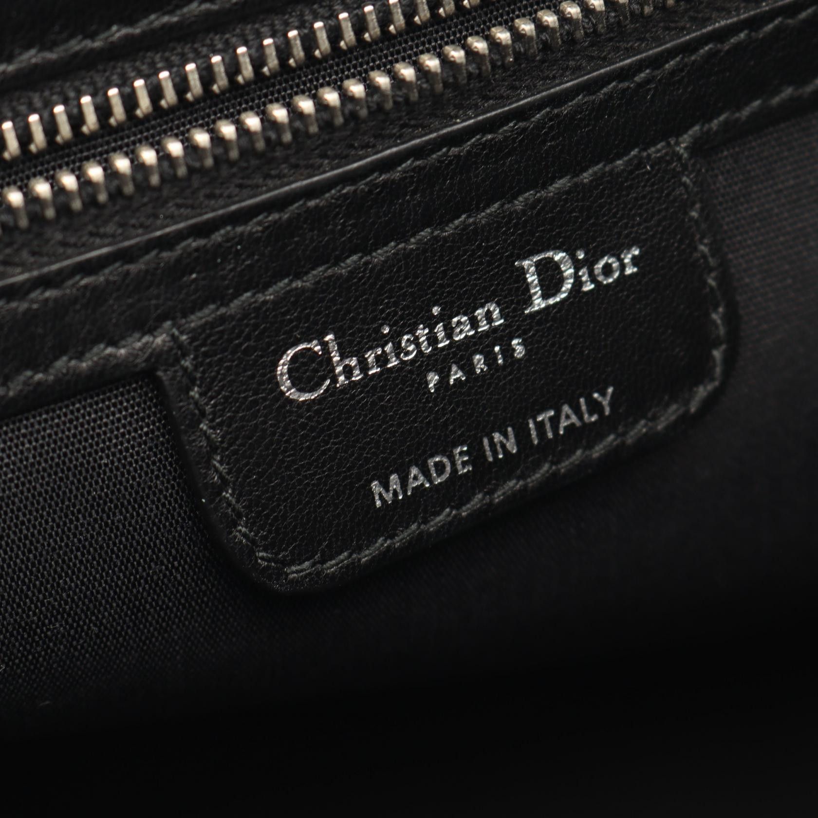 Dior Dior Dior Granville Cannage 2way Leather Handbag Leather Handbag DUTY FREE for USA Size ONE SIZE - 4 Thumbnail