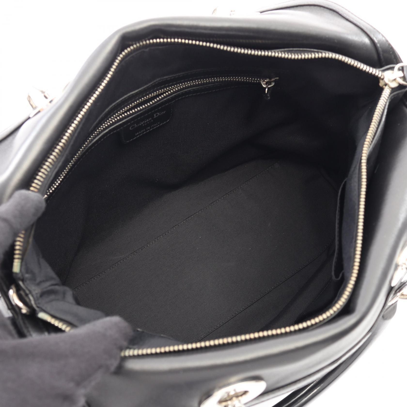 Dior Dior Dior Granville Cannage 2way Leather Handbag Leather Handbag DUTY FREE for USA Size ONE SIZE - 3 Thumbnail