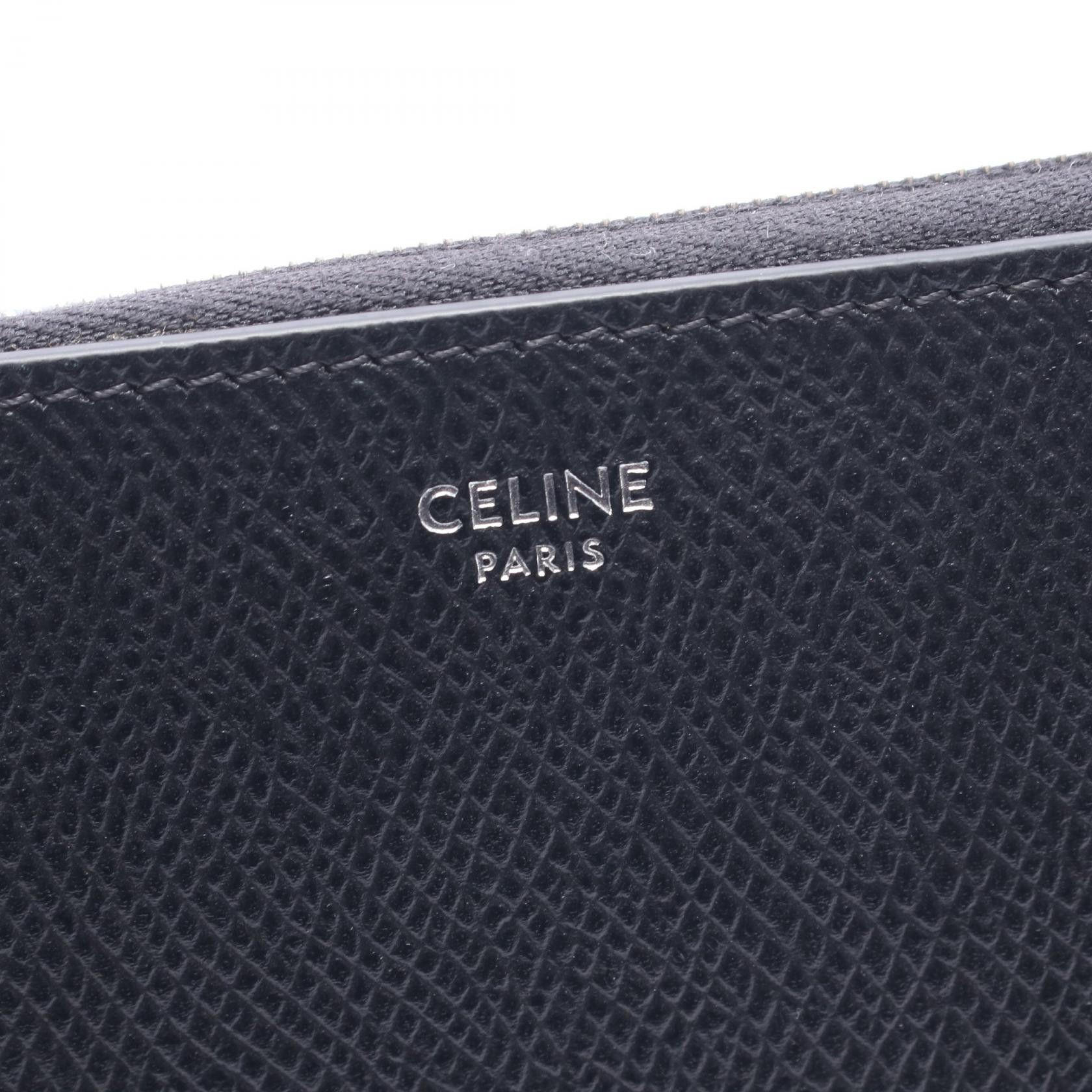 Celine Celine CELINE Large Zipped Wallet Long Wallet Leather Long Wallet 10B553GTH38SI DUTY FREE for USA Size ONE SIZE - 4 Thumbnail