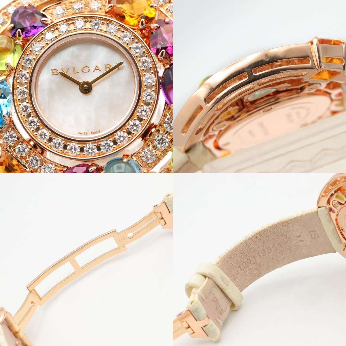 Bvlgari Bvlgari Bvlgari Astrale Cerchi Au750 Ladies Watch Precious Metal Quartz AEP36G DUTY FREE for USA Size ONE SIZE - 9 Thumbnail