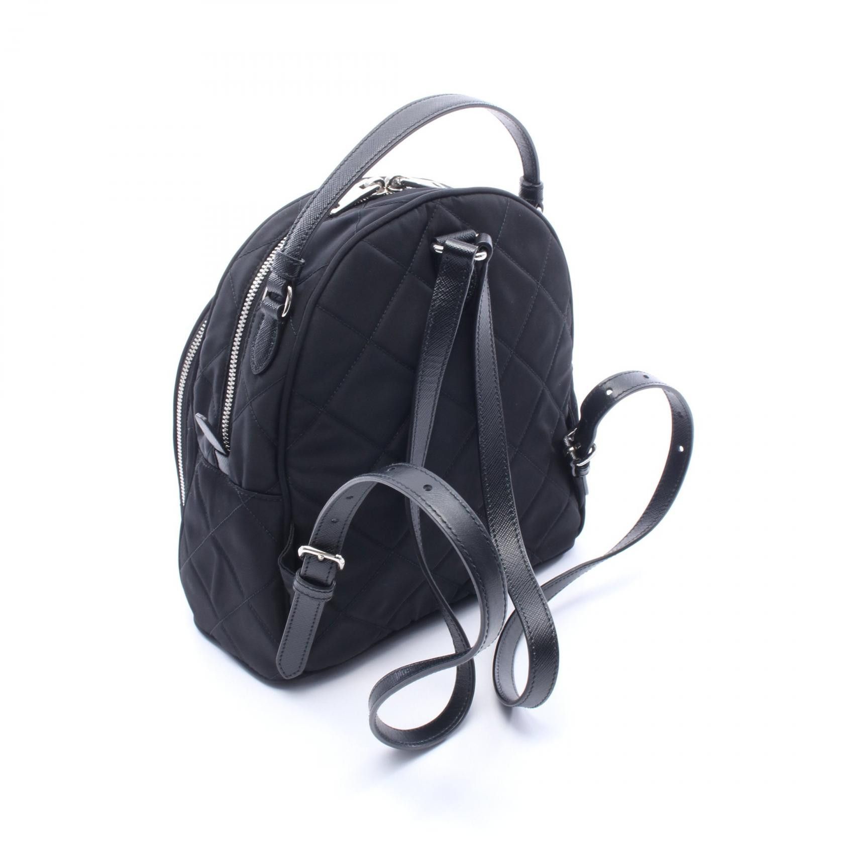 Prada Prada Prada TESSUTO IMPUNTU nylon leather backpack Textile Backpack 1BZ066 DUTY FREE for USA Size ONE SIZE - 2 Thumbnail
