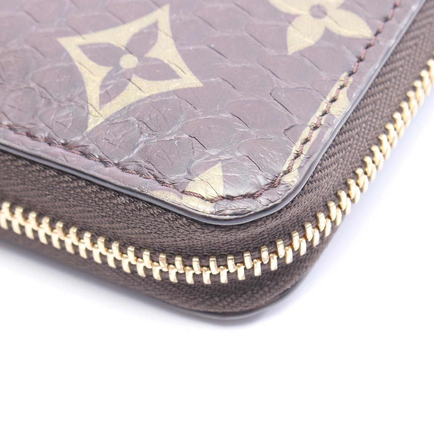 Louis Vuitton Louis Vuitton Louis Vuitton Zippy Wallet Monogram Exotic Leather Long Wallet Leather Long Wallet N80148 DUTY FREE for USA Size ONE SIZE - 8 Thumbnail