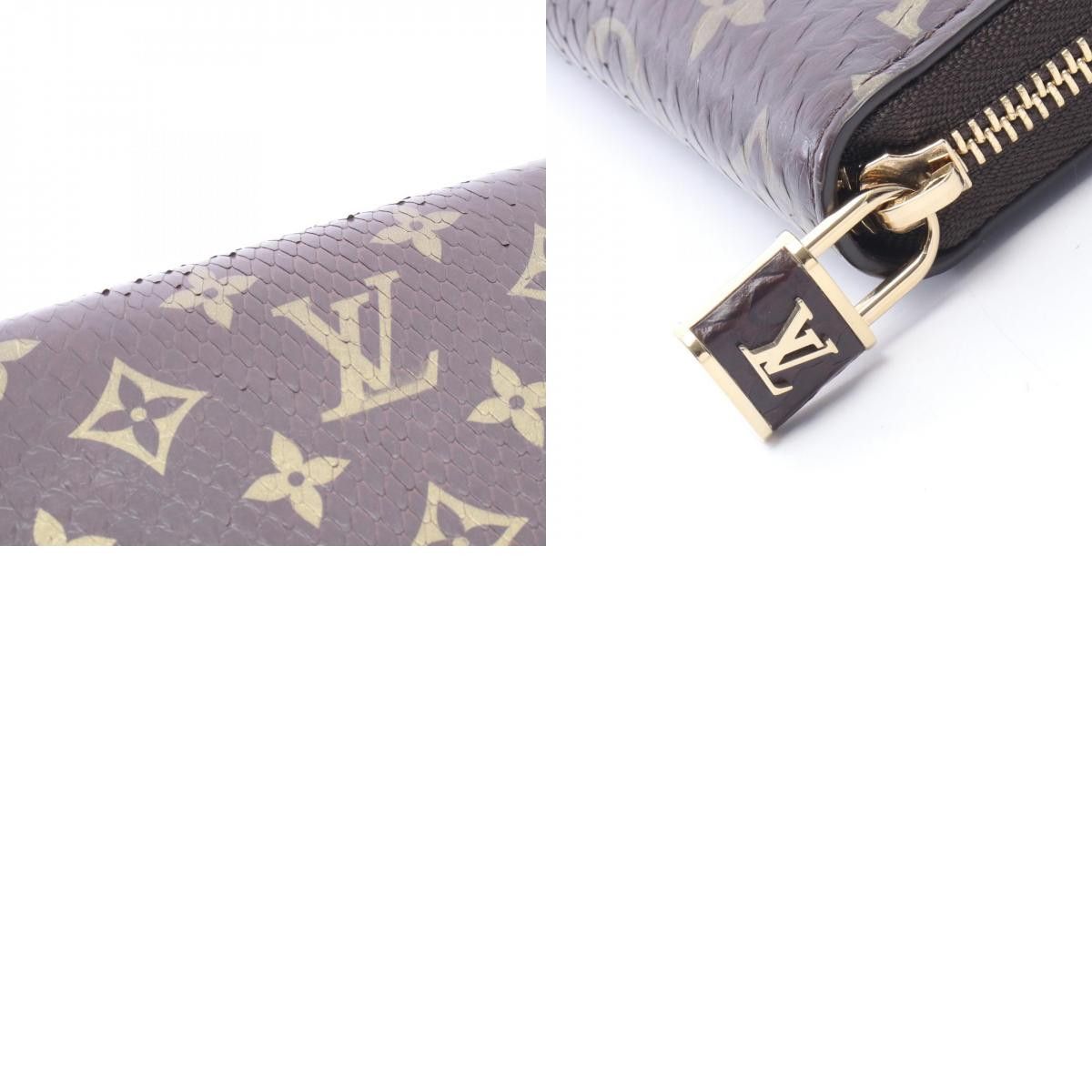 Louis Vuitton Louis Vuitton Louis Vuitton Zippy Wallet Monogram Exotic Leather Long Wallet Leather Long Wallet N80148 DUTY FREE for USA Size ONE SIZE - 10 Thumbnail