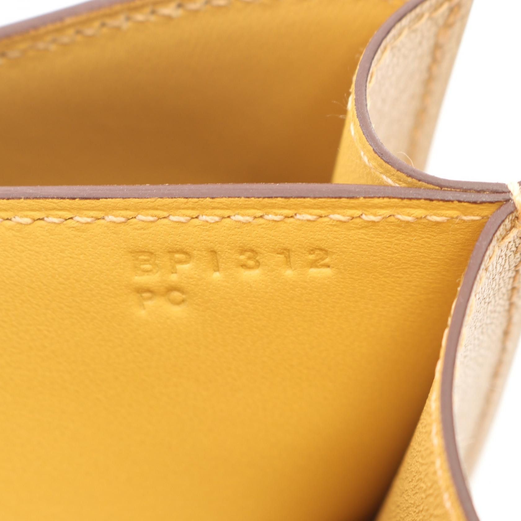 Hermes Hermes Hermes Constance3 Mini Dore Chevre Shoulder Bag Leather Shoulder Bag Stamp B (2023) DUTY FREE for USA Size ONE SIZE - 5 Thumbnail
