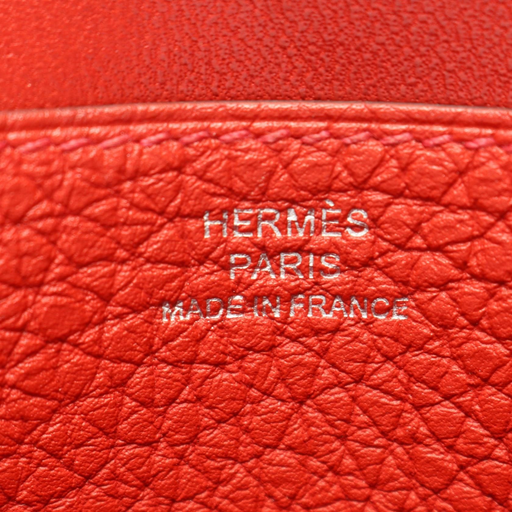 Hermes Hermes Hermes Dogon Long Leather Long Wallet Leather Long Wallet Q DUTY FREE for USA Size ONE SIZE - 5 Thumbnail