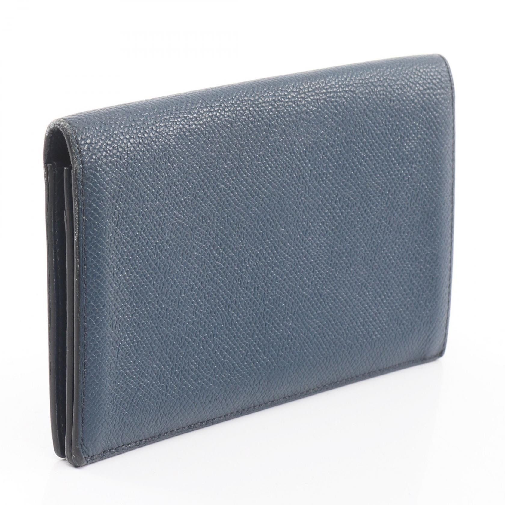 Hermes Hermes Hermes Citizen Twill Long Silk In Calfskin Long Wallet Leather Long Wallet Y DUTY FREE for USA Size ONE SIZE - 2 Thumbnail