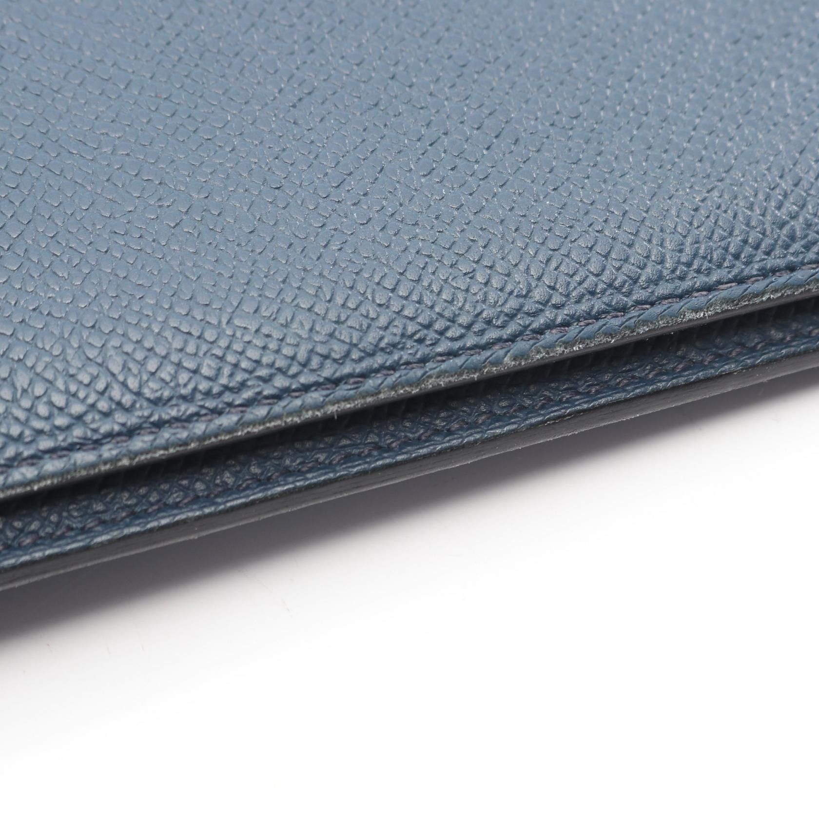 Hermes Hermes Hermes Citizen Twill Long Silk In Calfskin Long Wallet Leather Long Wallet Y DUTY FREE for USA Size ONE SIZE - 8 Thumbnail