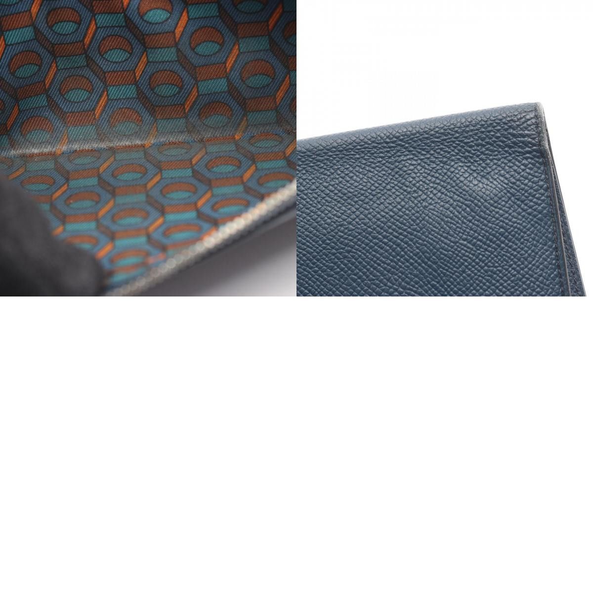 Hermes Hermes Hermes Citizen Twill Long Silk In Calfskin Long Wallet Leather Long Wallet Y DUTY FREE for USA Size ONE SIZE - 10 Thumbnail
