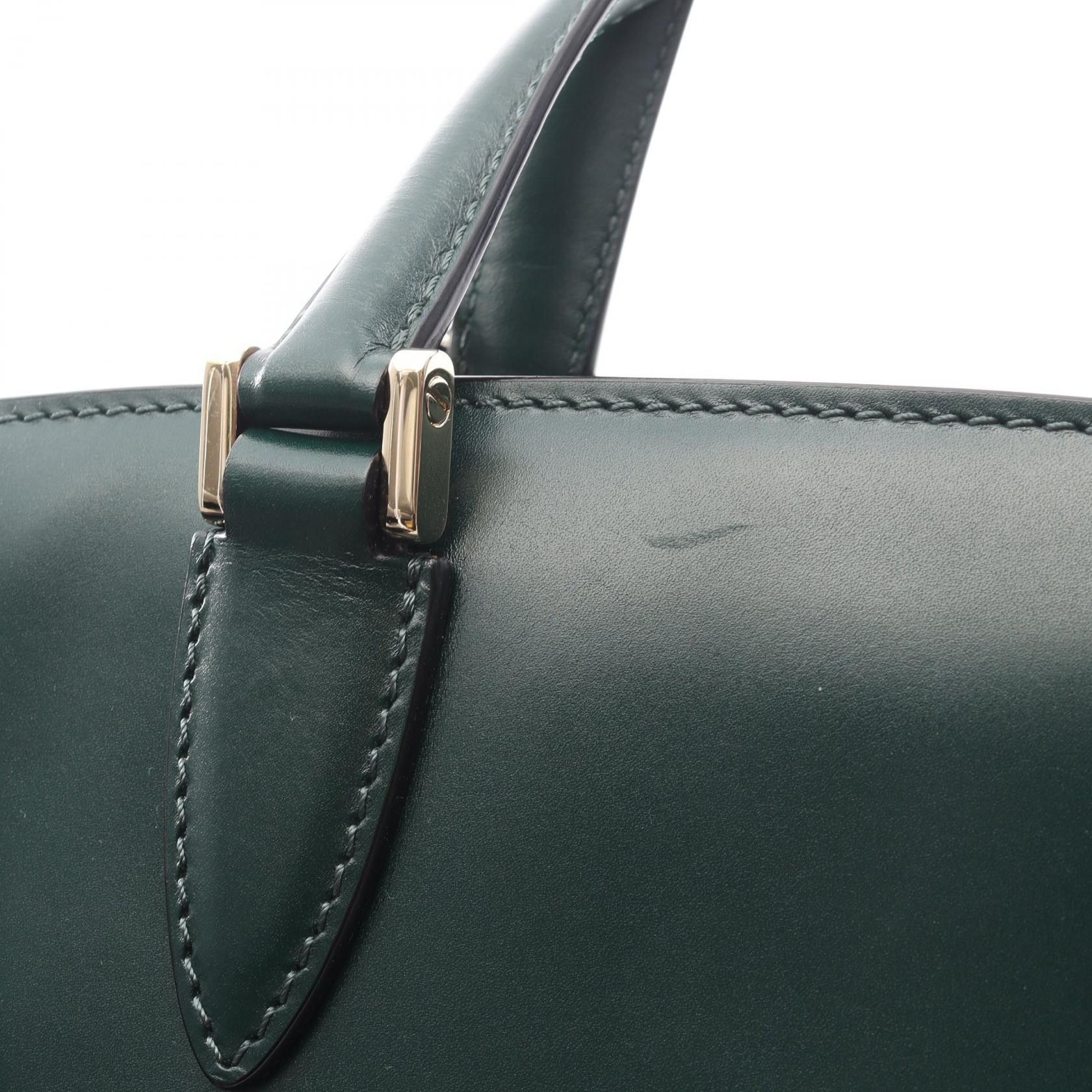 Valextra Valextra Valextra Triennale Leather 2way Handbag Leather Handbag DUTY FREE for USA Size ONE SIZE - 7 Thumbnail