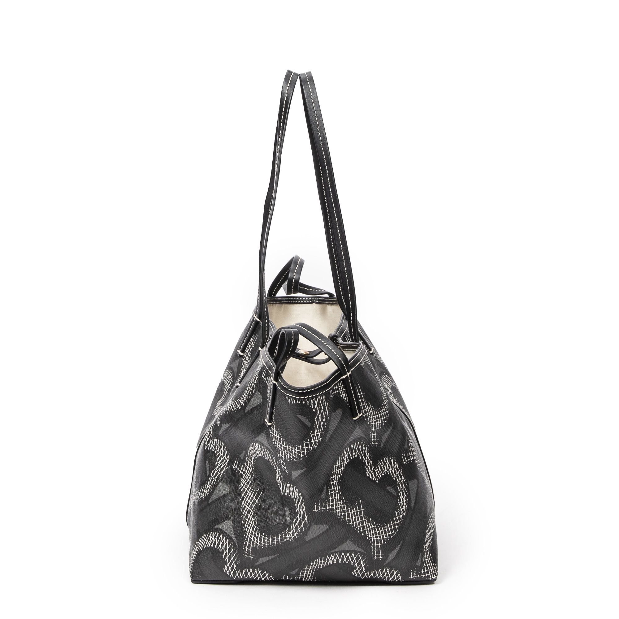 Burberry TB Print Beach Tote Size ONE SIZE - 3 Thumbnail