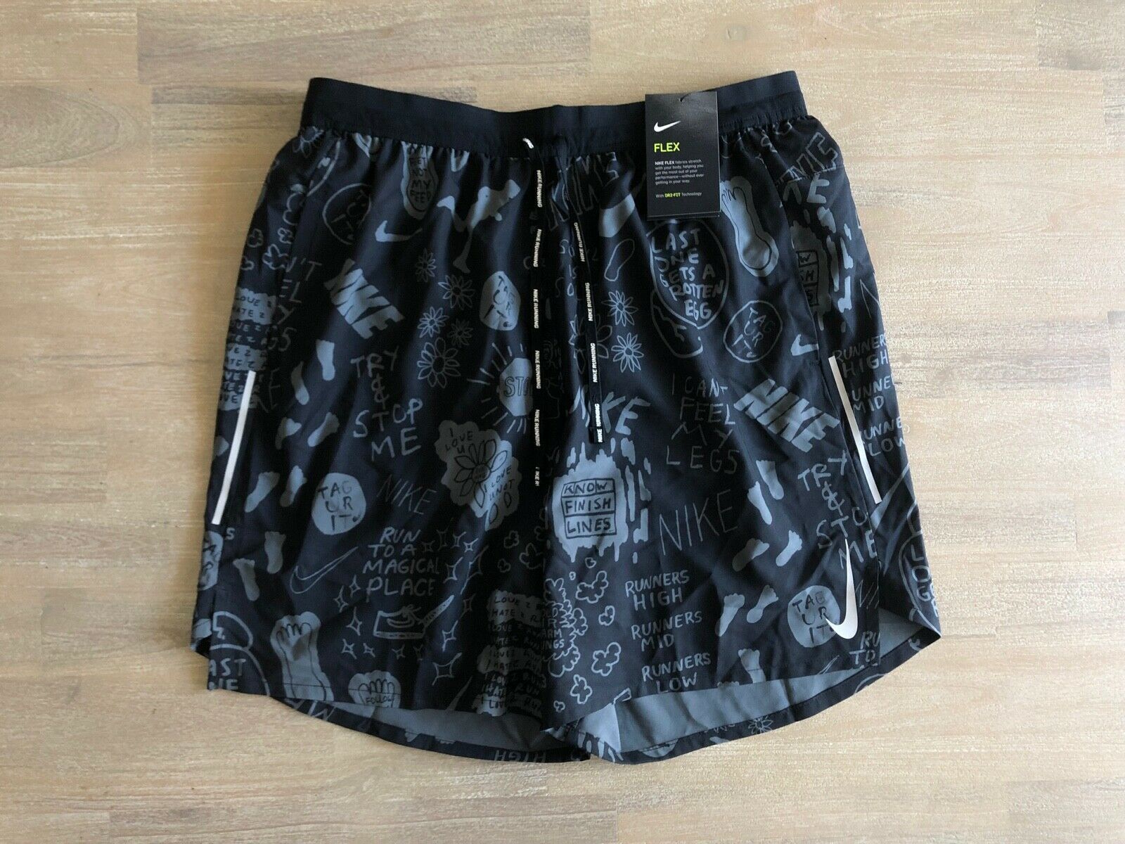 Nike NIKE FLEX STRIDE NATHAN BELL MENS 7 RUNNING SHORTS SIZE L Grailed