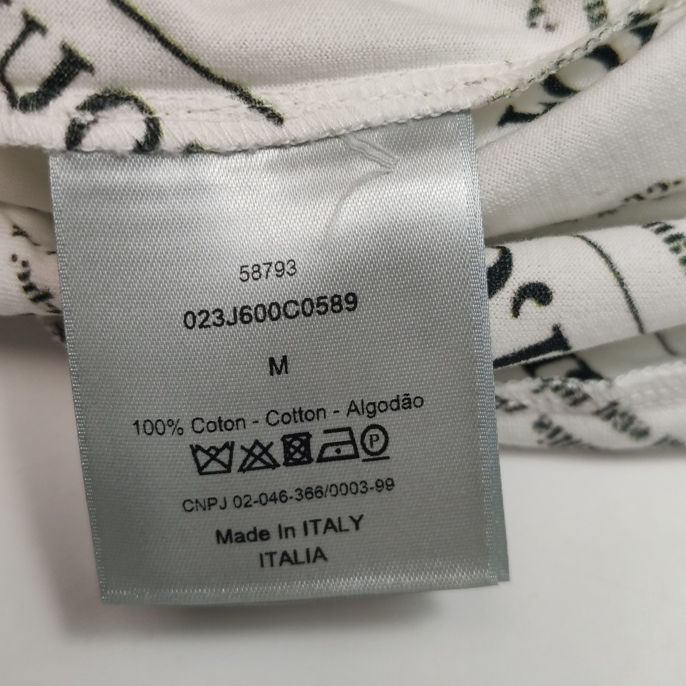 Dior Dior Men m Short Sleeve Shirts Size US M / EU 48-50 / 2 - 6 Thumbnail