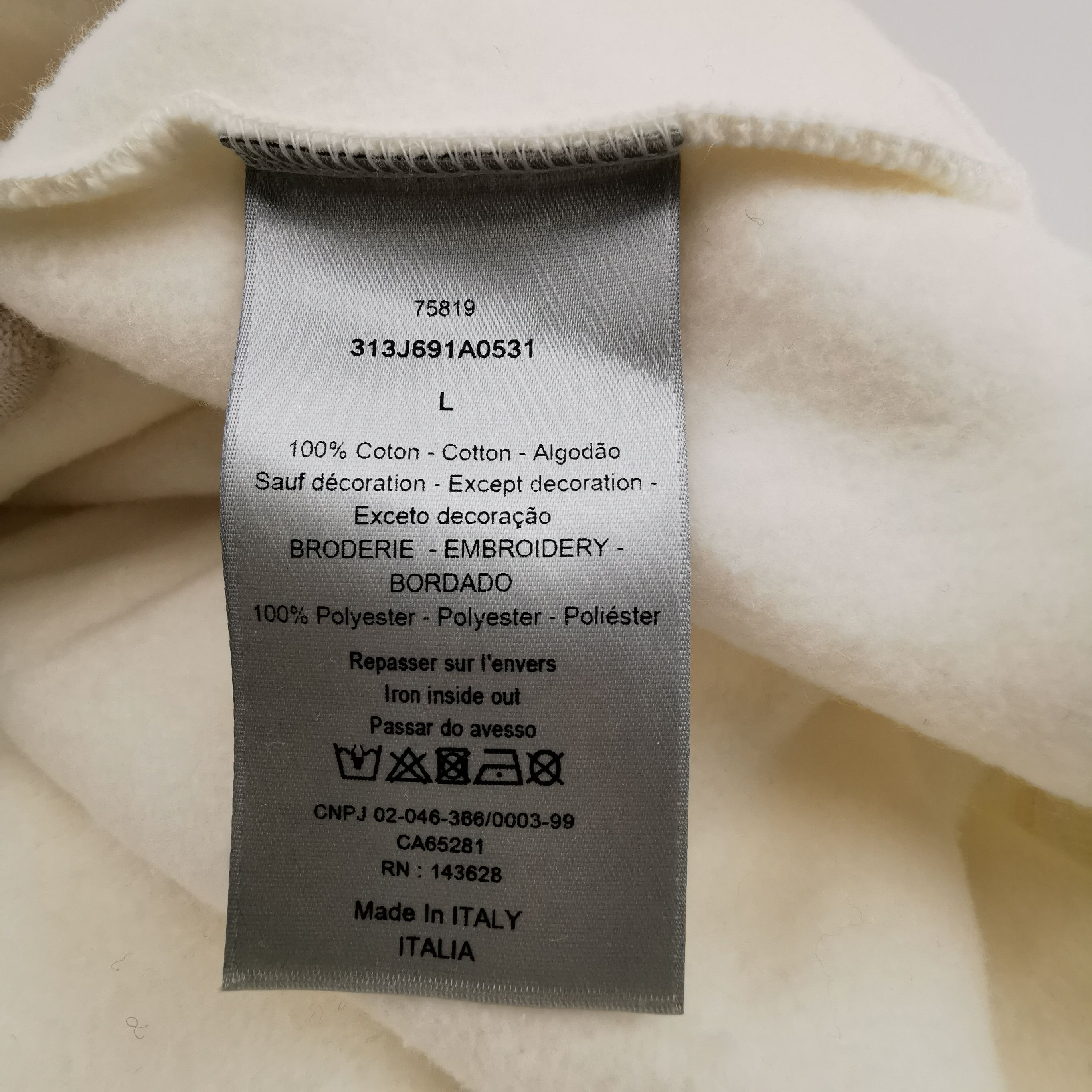 Dior Dior Men l Sweatshirts Hoodies Size US L / EU 52-54 / 3 - 6 Thumbnail