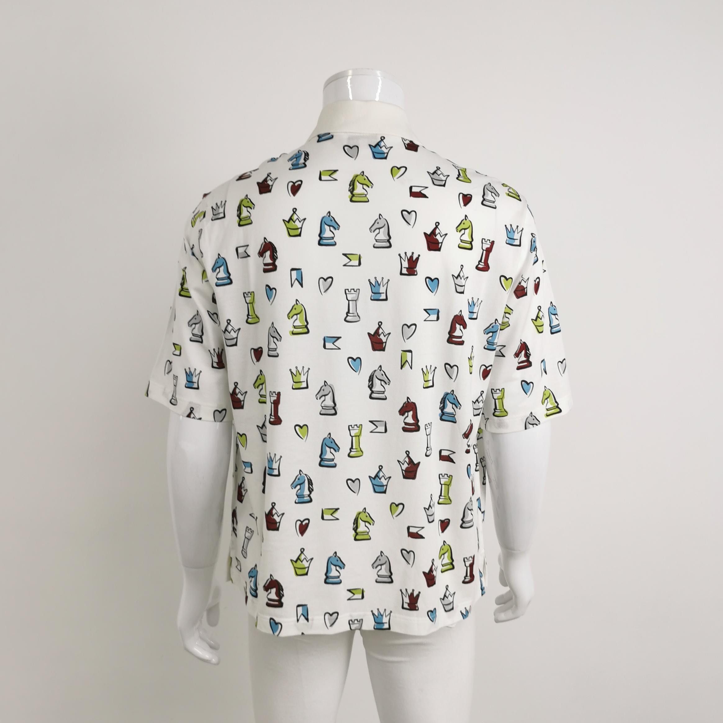 Hermes Hermes Men m Short Sleeve Shirts Size US M / EU 48-50 / 2 - 2 Thumbnail