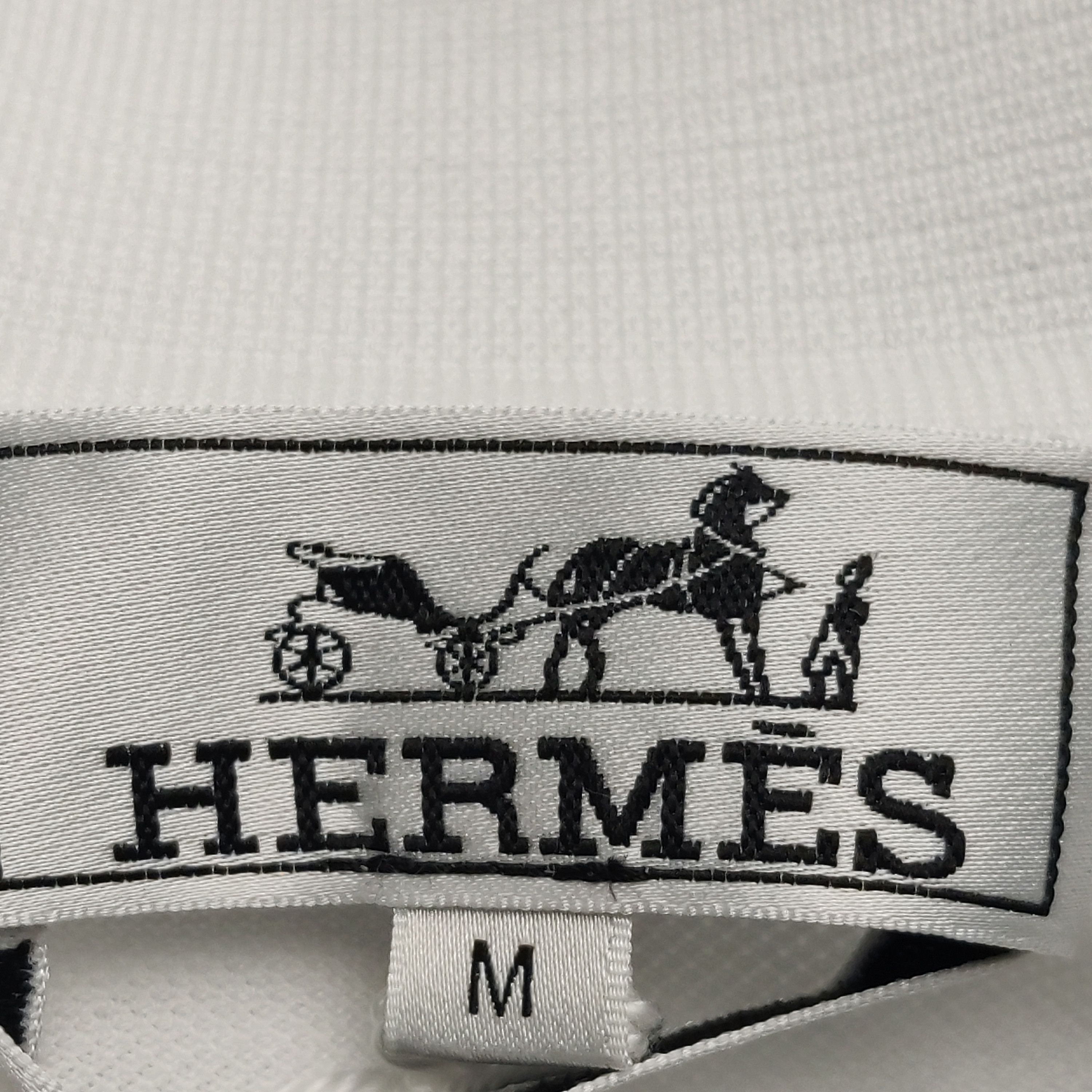 Hermes Hermes Men m Short Sleeve Shirts Size US M / EU 48-50 / 2 - 5 Thumbnail