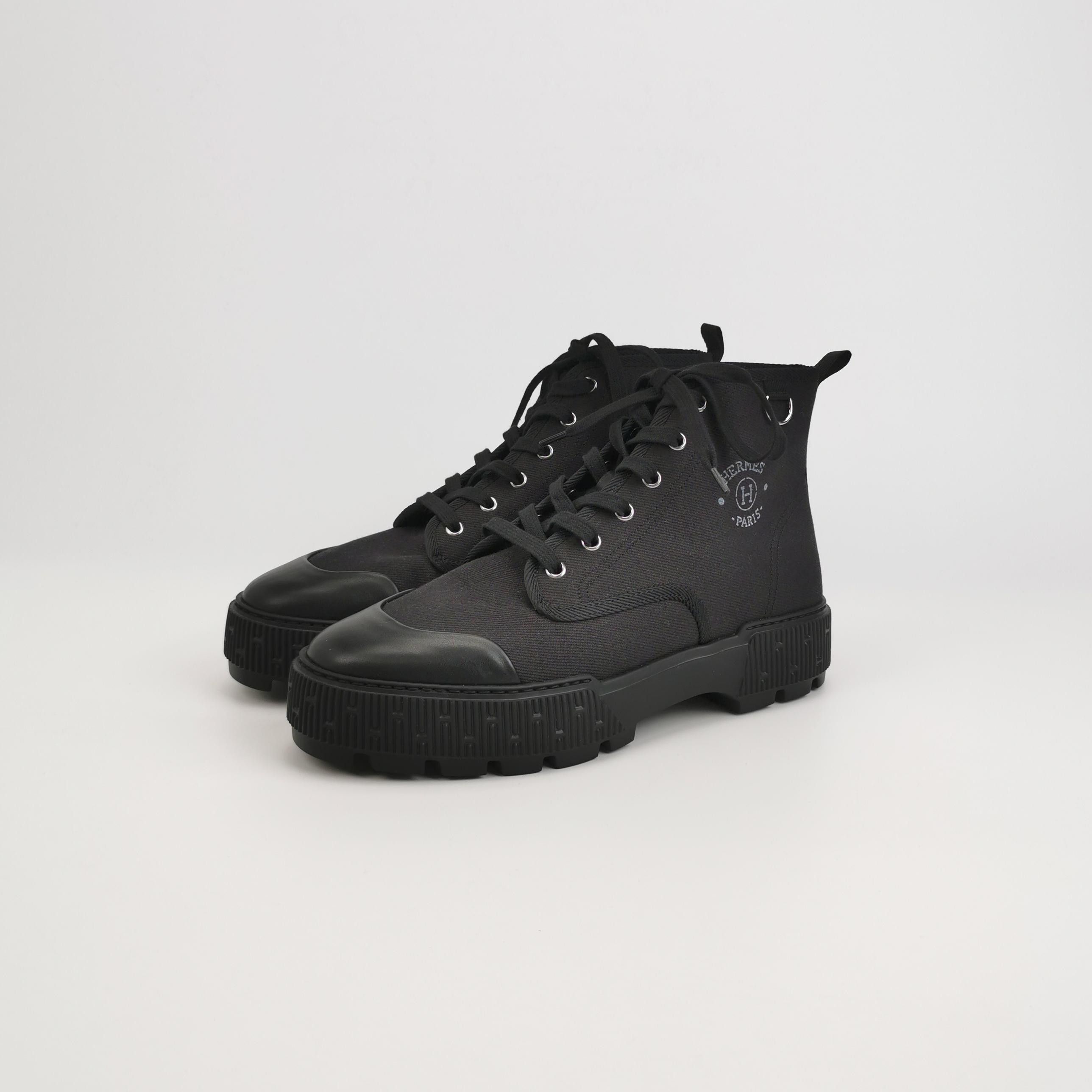 Hermes Hermes Men 8.5 Lowtop Sneakers Size US 8.5 / EU 41-42 - 2 Thumbnail