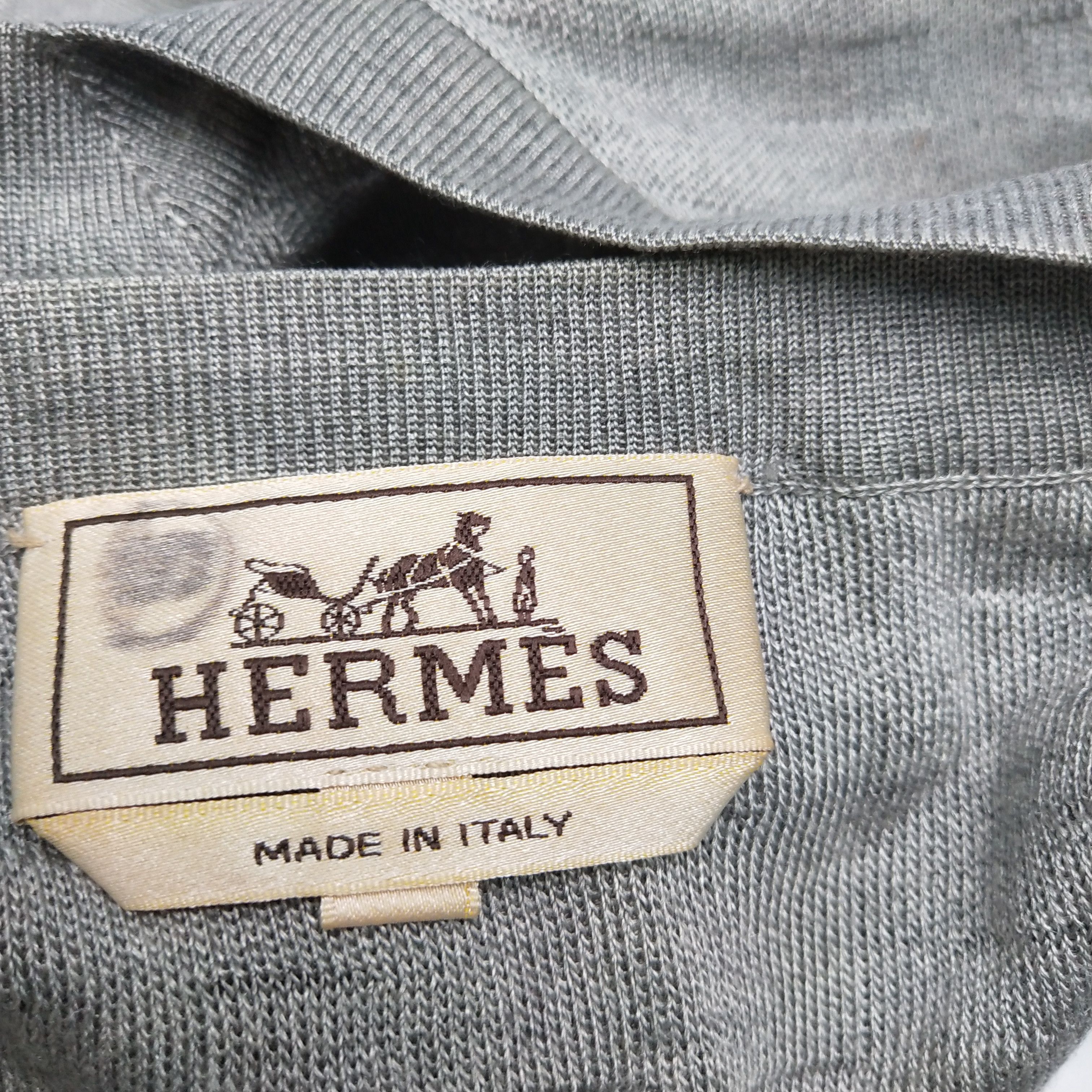 Hermes Hermes Men l Sweaters Knitwear Size US L / EU 52-54 / 3 - 3 Thumbnail