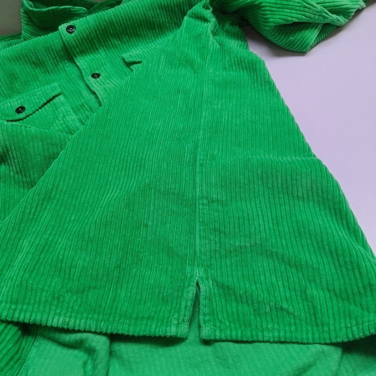 Stone Island Stone Island Corduroy Button Up Shirt XL Size US XL / EU 56 / 4 - 12 Thumbnail