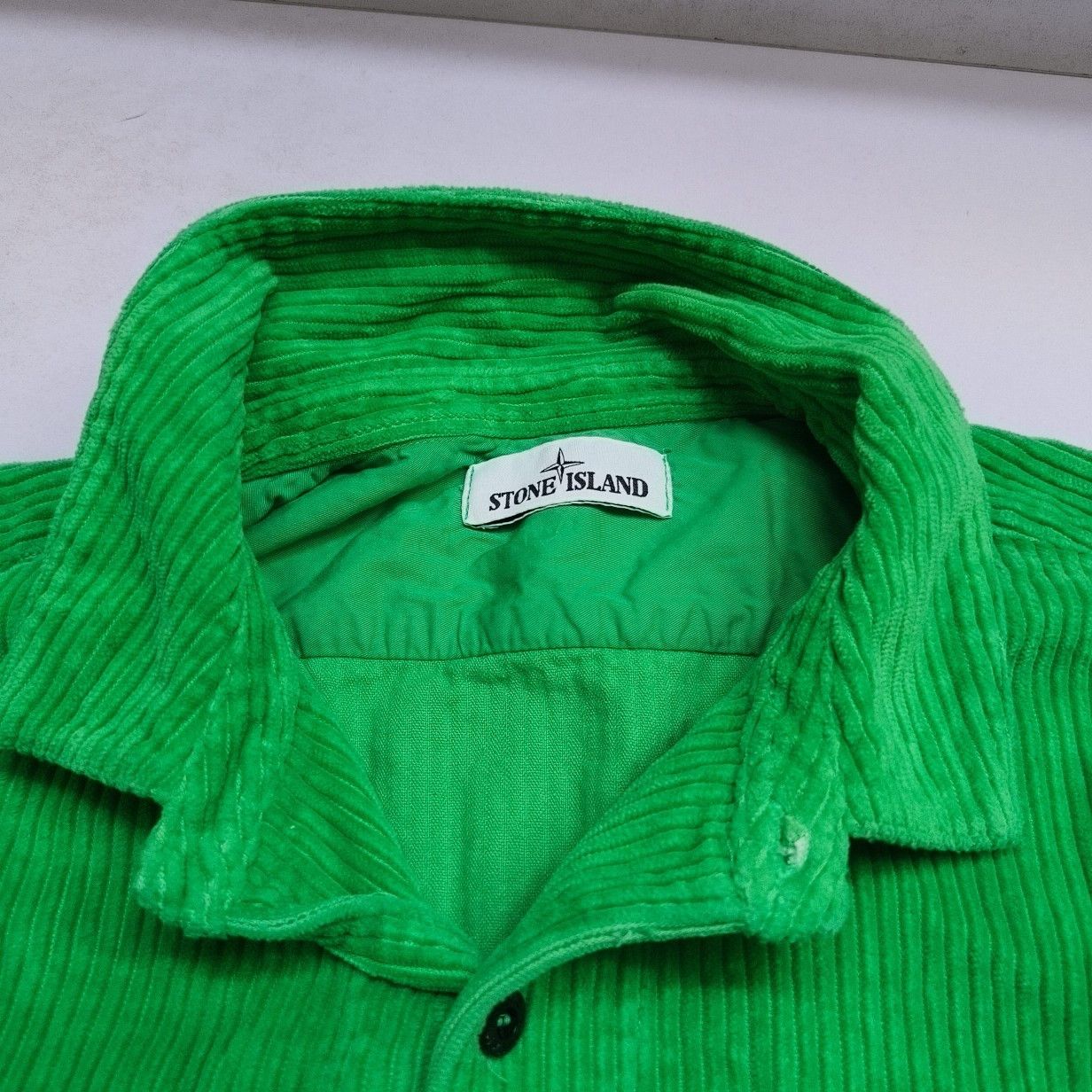 Stone Island Stone Island Corduroy Button Up Shirt XL Size US XL / EU 56 / 4 - 8 Thumbnail