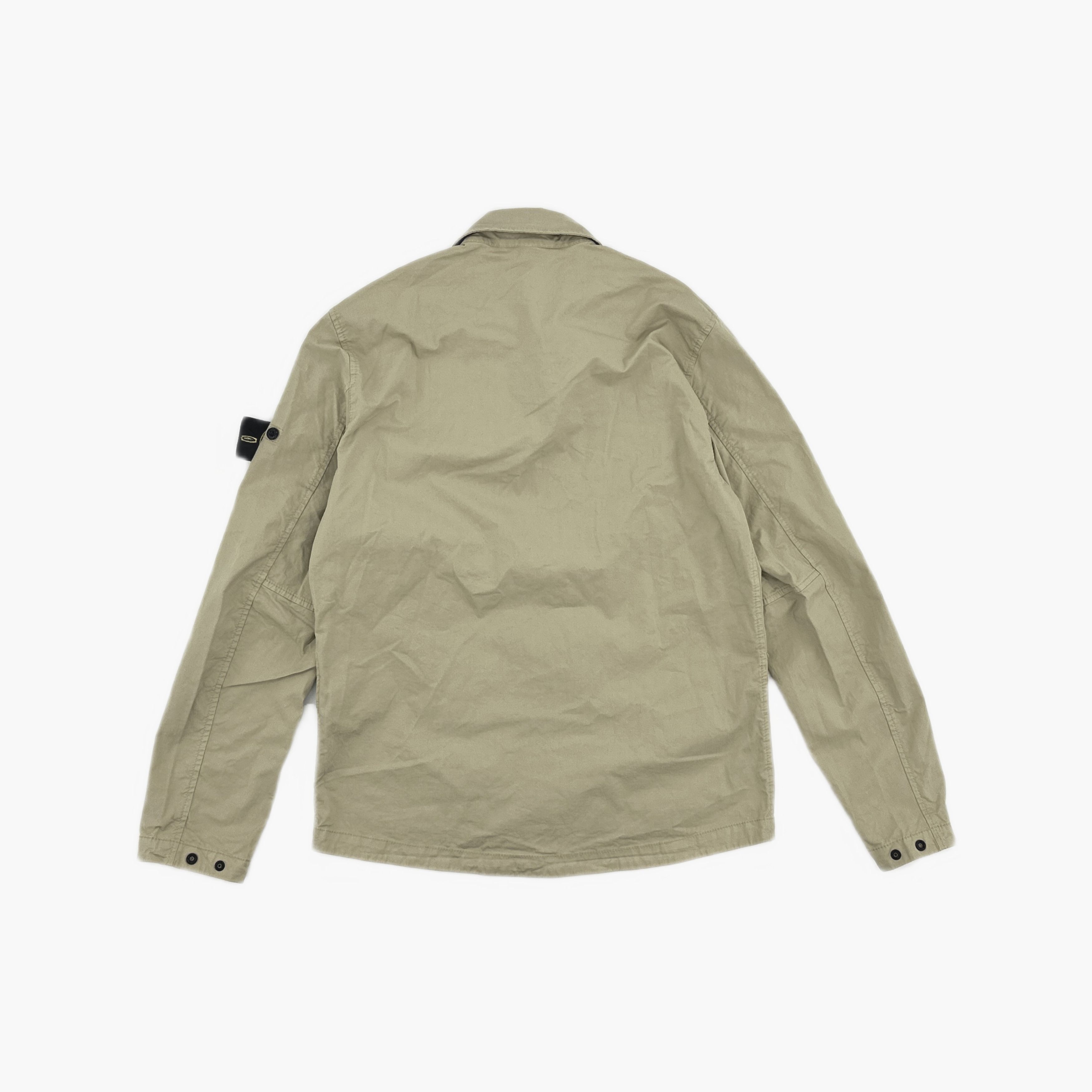 Stone Island Stone Island Supima Cotton Overshirt Size M Size US M / EU 48-50 / 2 - 2 Thumbnail