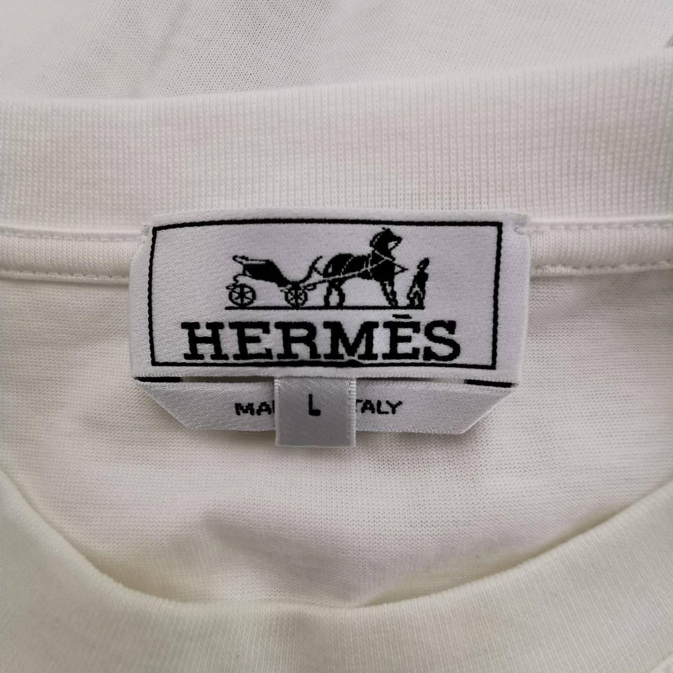 Hermes Hermes Men l Short Sleeve Shirts Size US L / EU 52-54 / 3 - 5 Thumbnail
