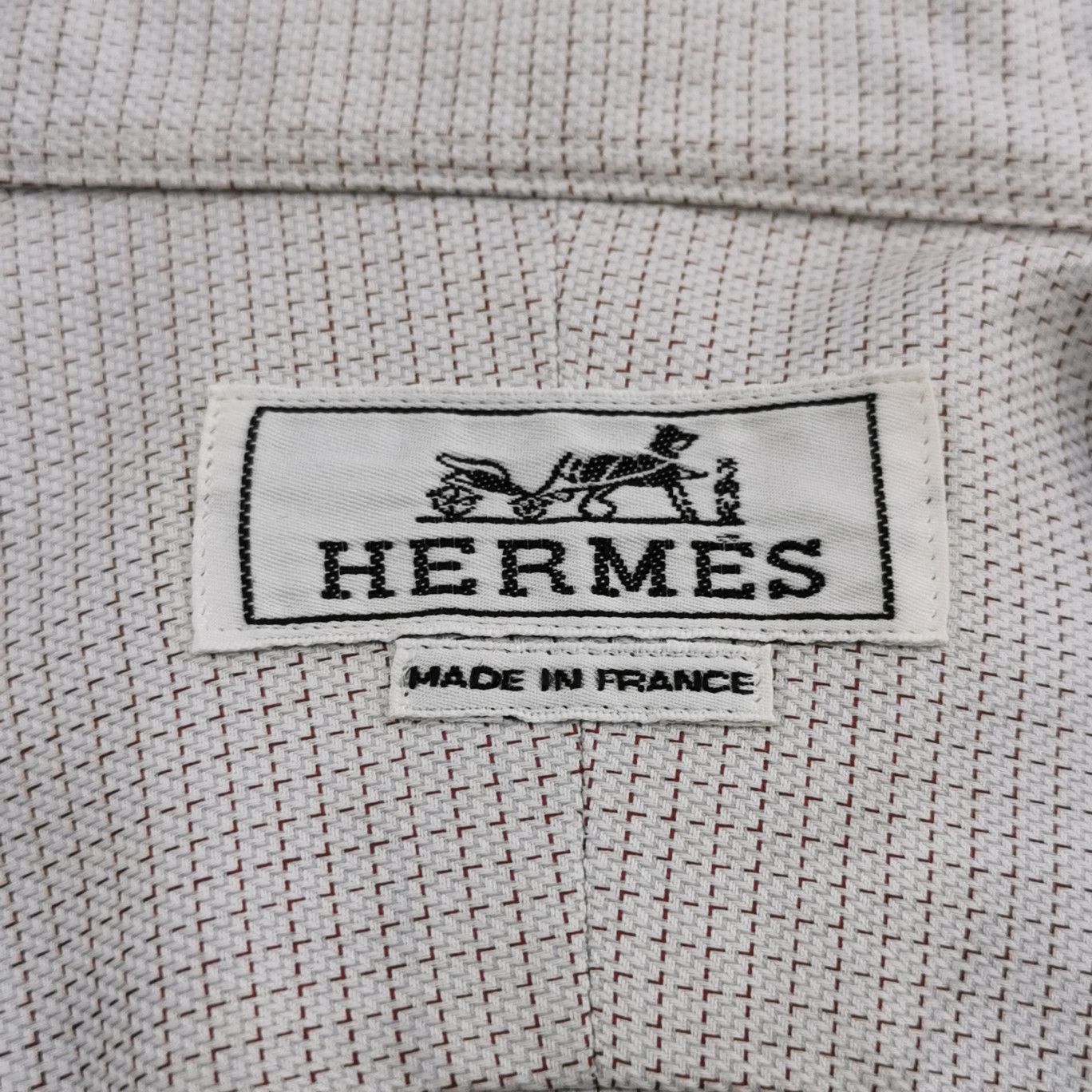 Hermes Hermes Men l Button Ups Size US L / EU 52-54 / 3 - 3 Thumbnail