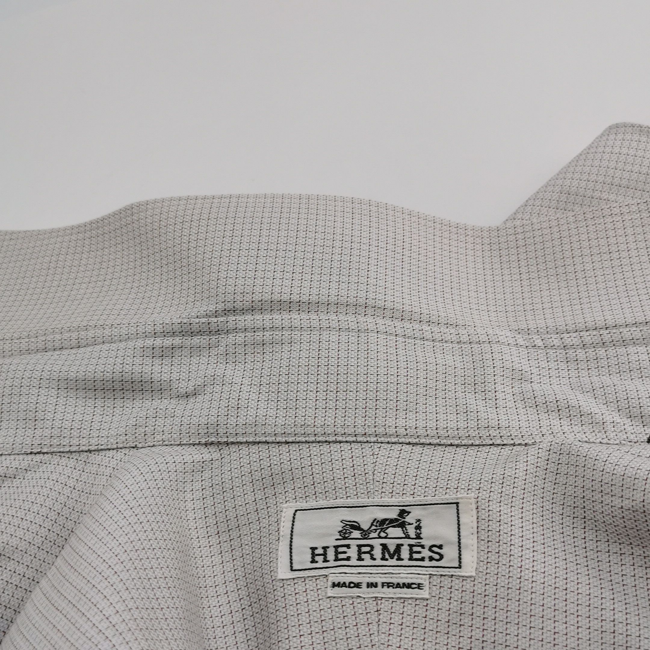 Hermes Hermes Men l Button Ups Size US L / EU 52-54 / 3 - 6 Thumbnail