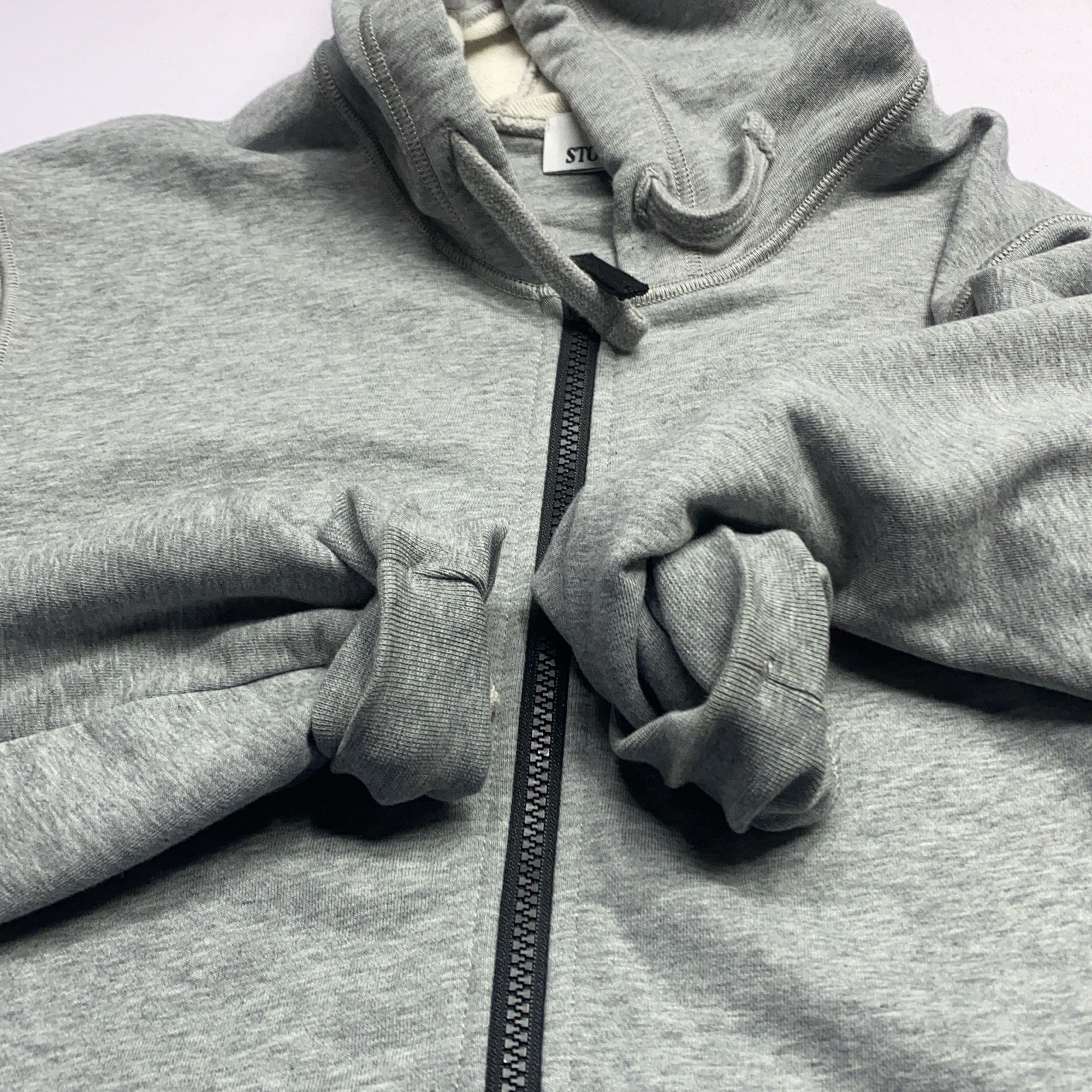 Stone Island Stone Island Logo Patch Zip Hoodie Size L Size US L / EU 52-54 / 3 - 8 Thumbnail