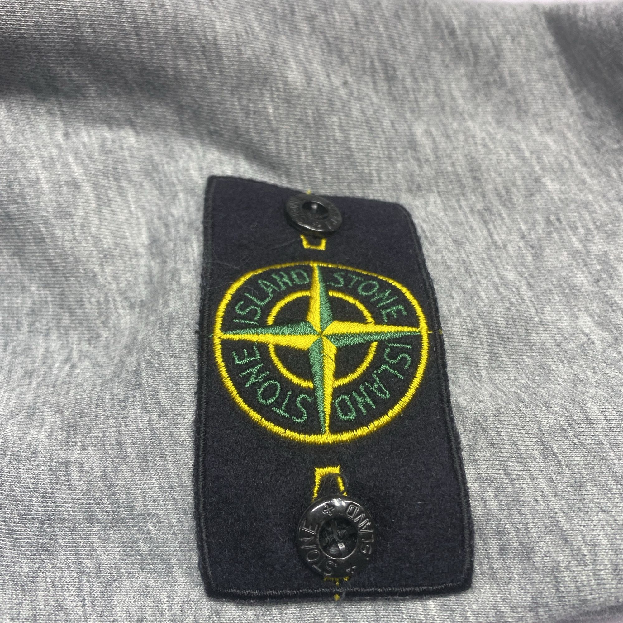 Stone Island Stone Island Logo Patch Zip Hoodie Size L Size US L / EU 52-54 / 3 - 4 Thumbnail