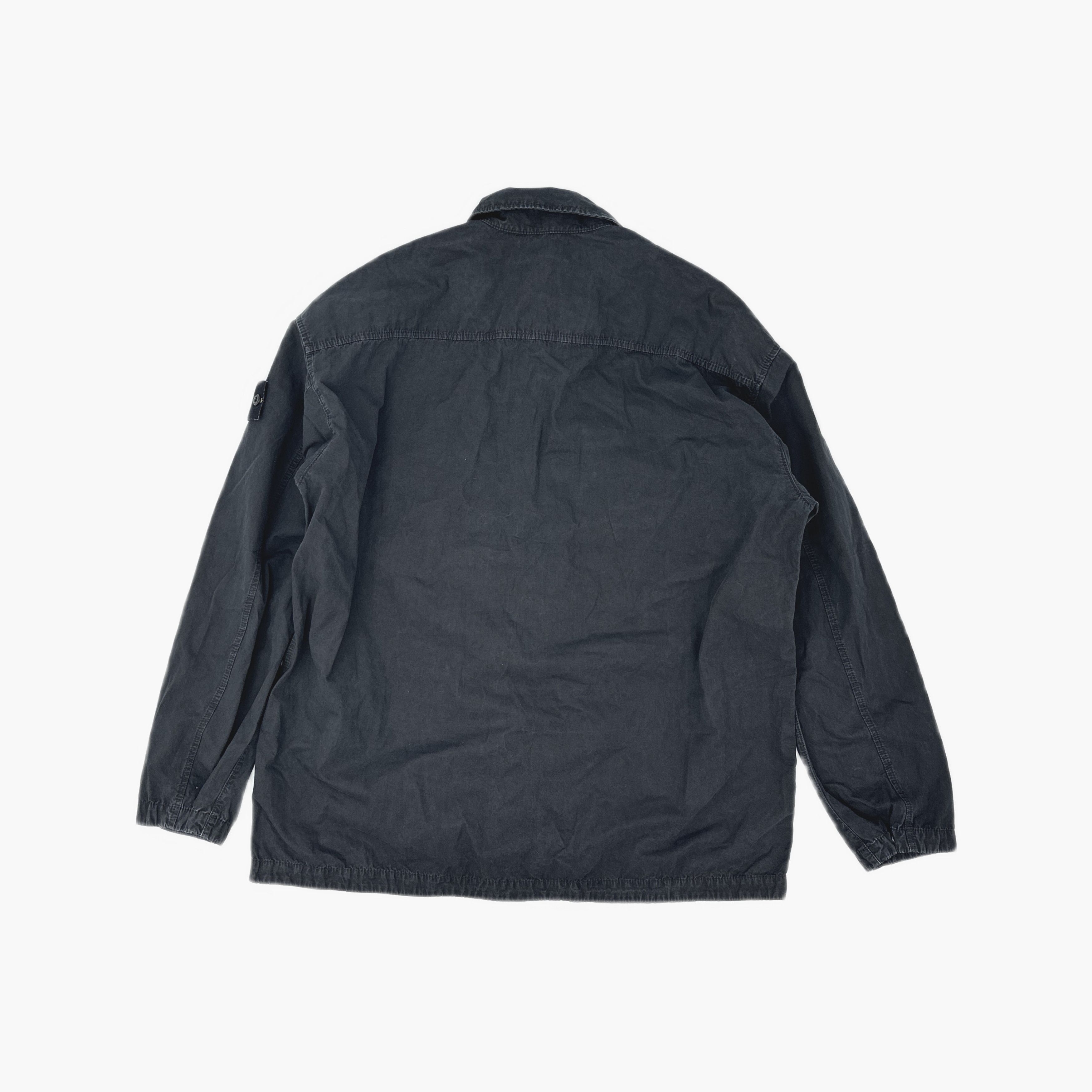 Stone Island Stone Island Washed Cotton Overshirt XL Size US XL / EU 56 / 4 - 2 Thumbnail
