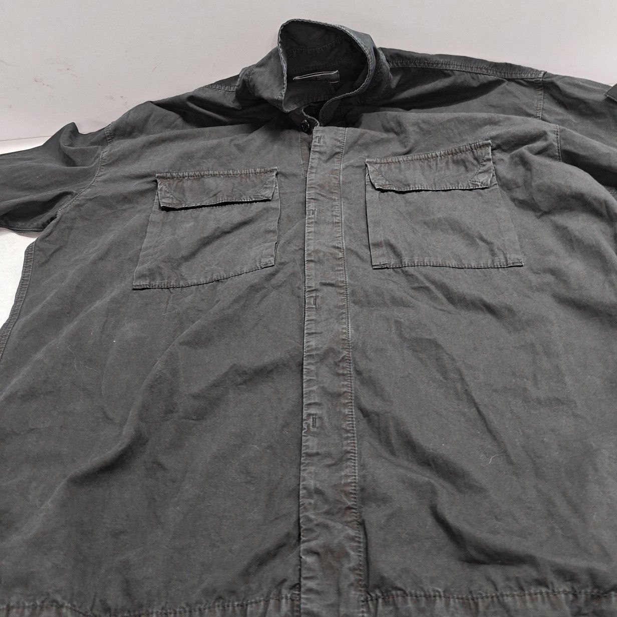 Stone Island Stone Island Washed Cotton Overshirt XL Size US XL / EU 56 / 4 - 10 Thumbnail