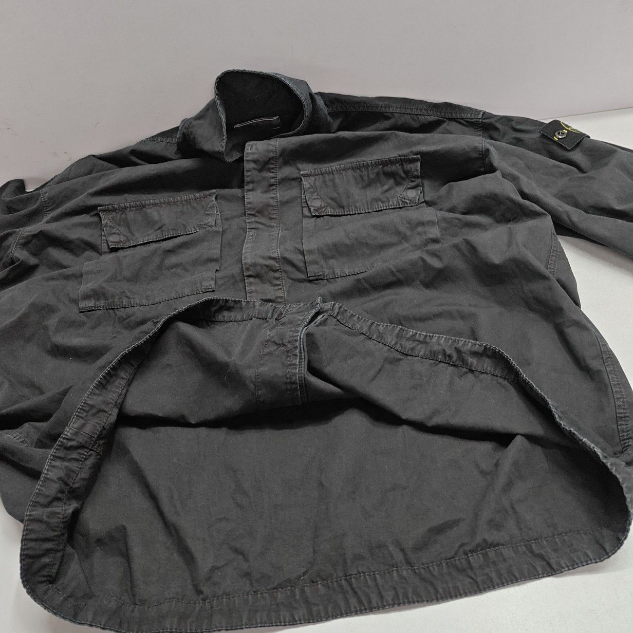 Stone Island Stone Island Washed Cotton Overshirt XL Size US XL / EU 56 / 4 - 11 Thumbnail