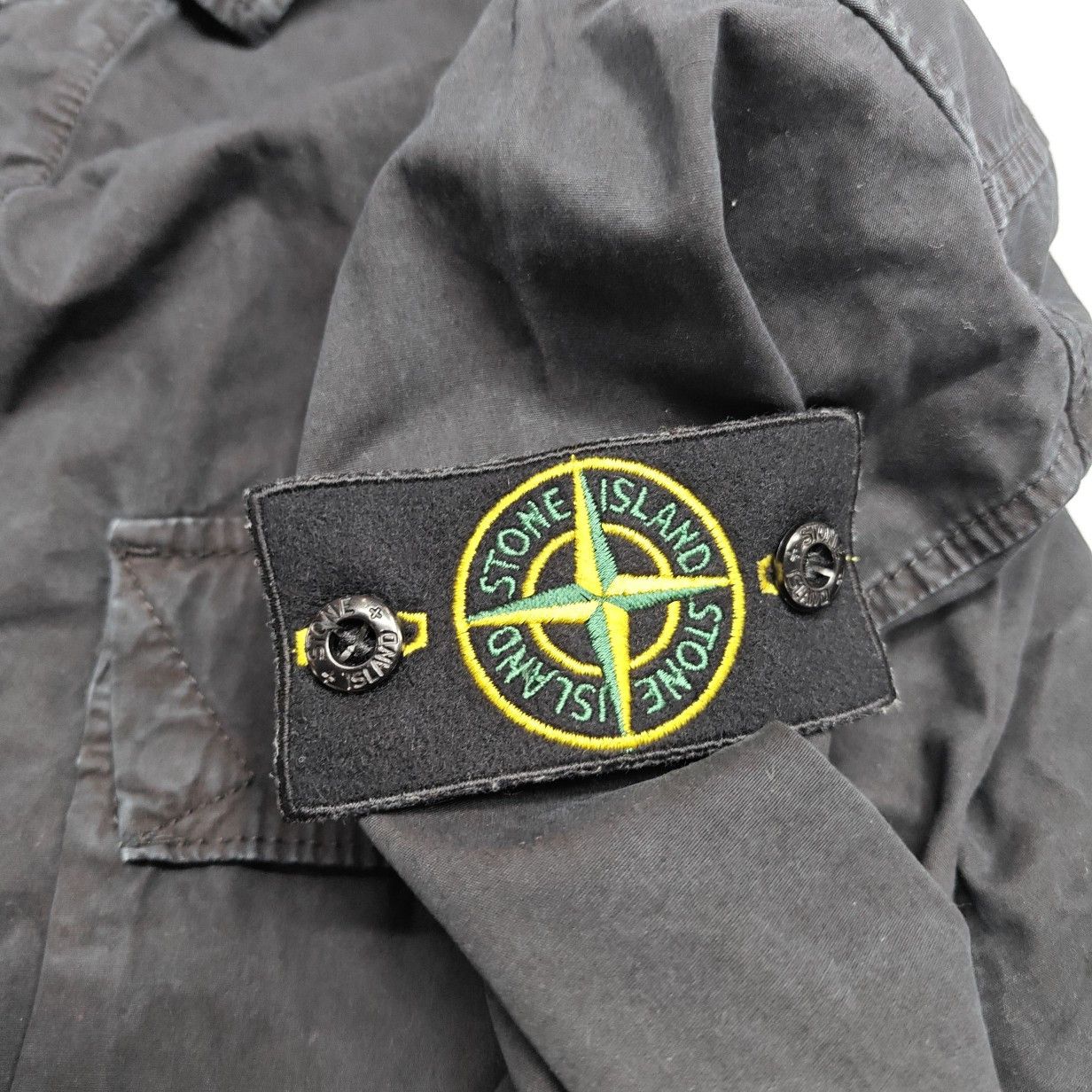 Stone Island Stone Island Washed Cotton Overshirt XL Size US XL / EU 56 / 4 - 6 Thumbnail