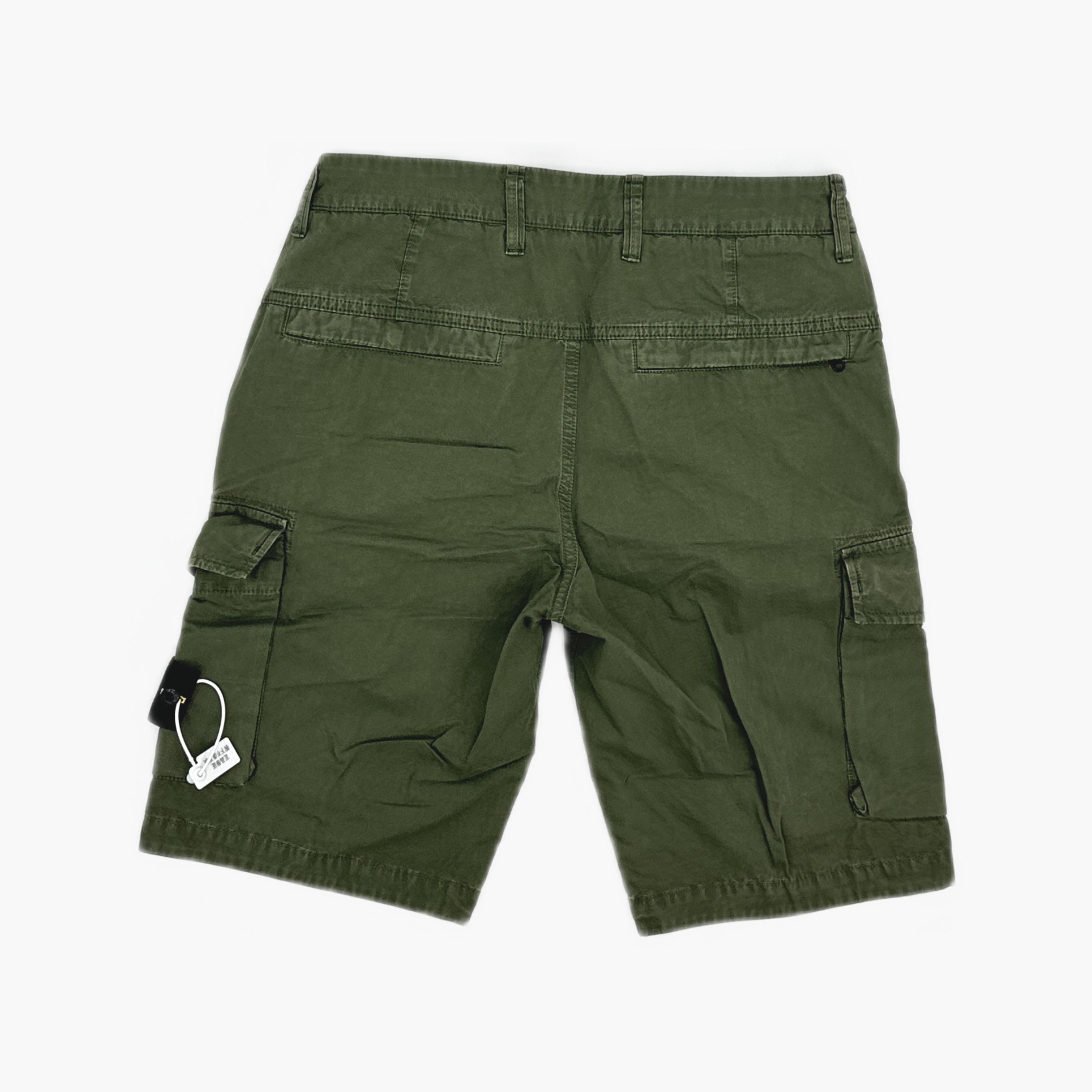 Stone Island Stone Island Olive Cargo Shorts Size 30 Size US 30 / EU 46 - 2 Thumbnail