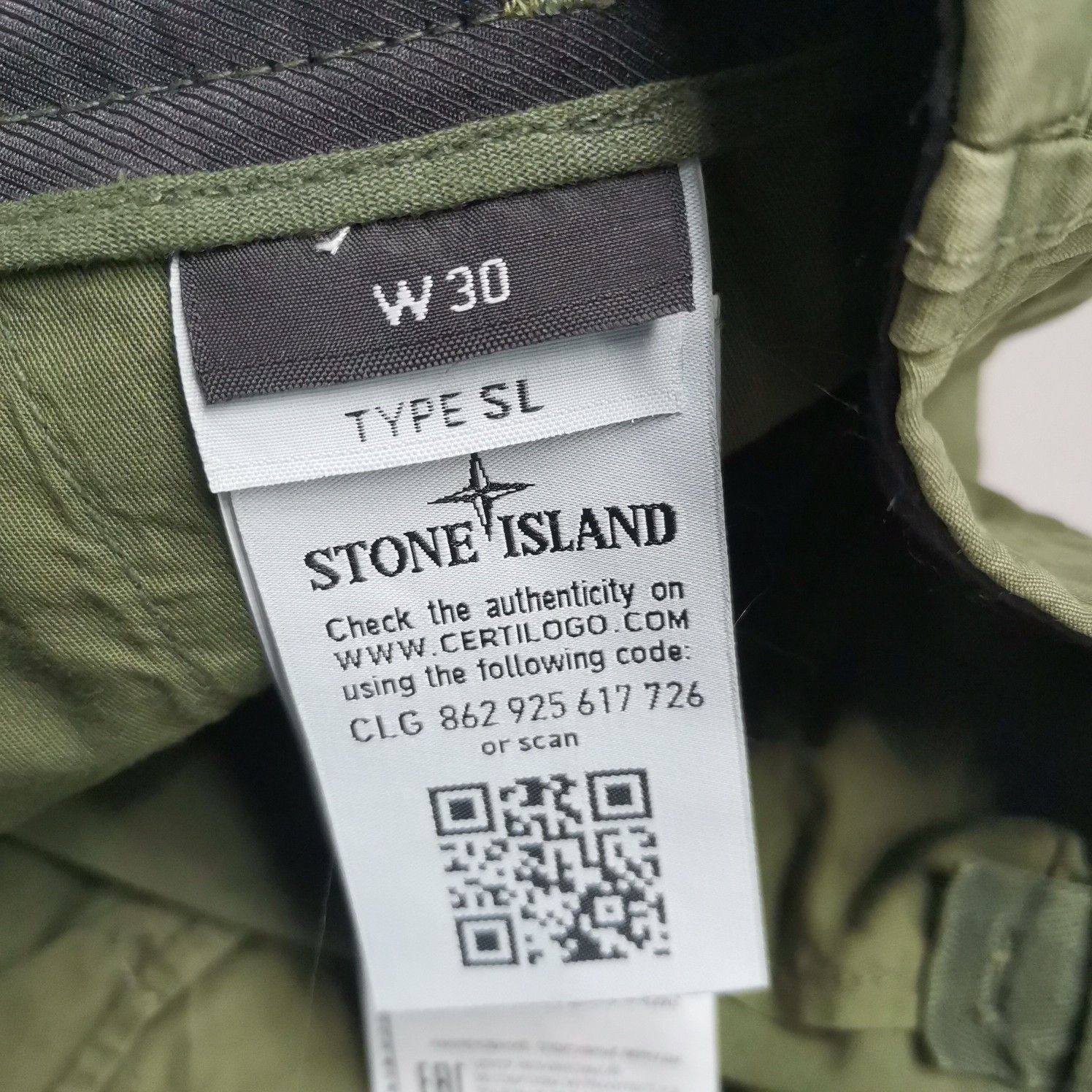 Stone Island Stone Island Olive Cargo Shorts Size 30 Size US 30 / EU 46 - 5 Thumbnail