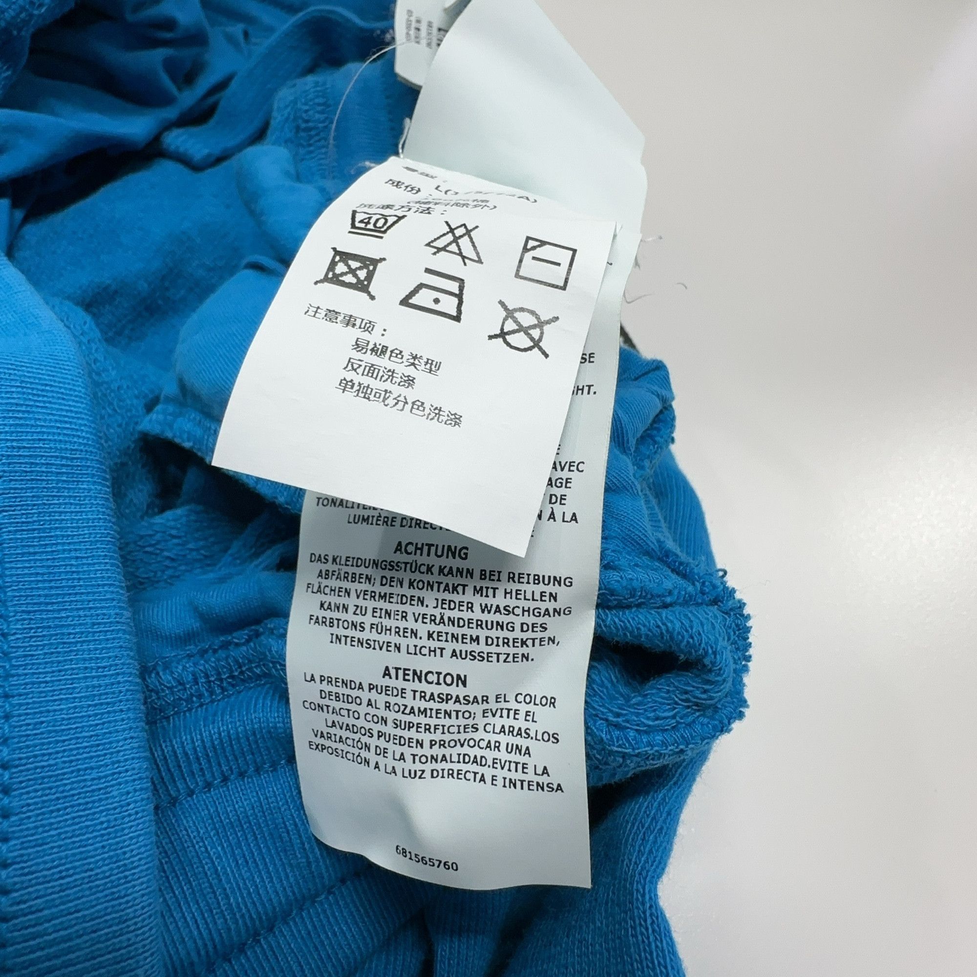 Stone Island Stone Island Blue Cotton Compass Patch Shorts Size L Size US 34 / EU 50 - 3 Thumbnail