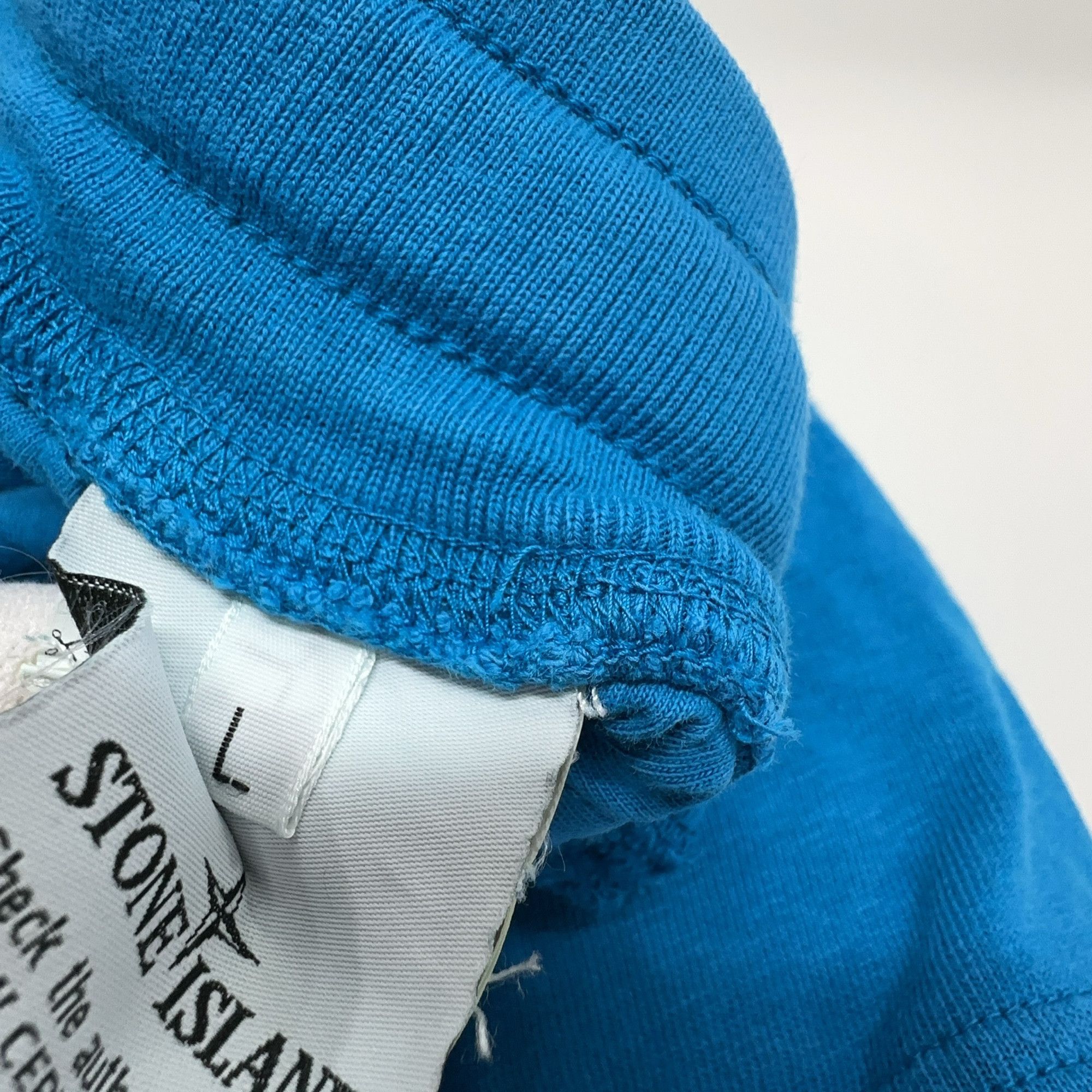 Stone Island Stone Island Blue Cotton Compass Patch Shorts Size L Size US 34 / EU 50 - 5 Thumbnail