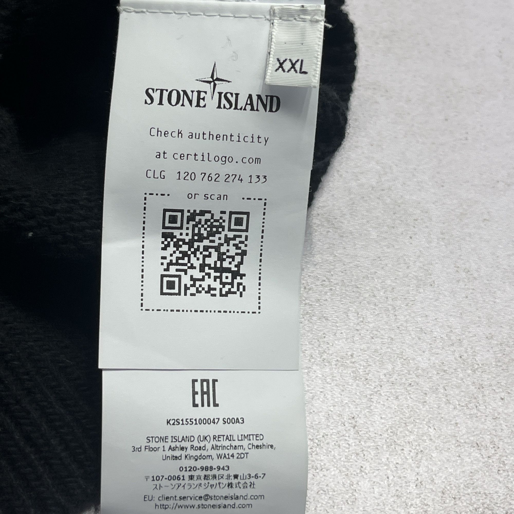 Stone Island Stone Island Logo Patch Knit Sweater Size XXL Size US XXL / EU 58 / 5 - 4 Thumbnail