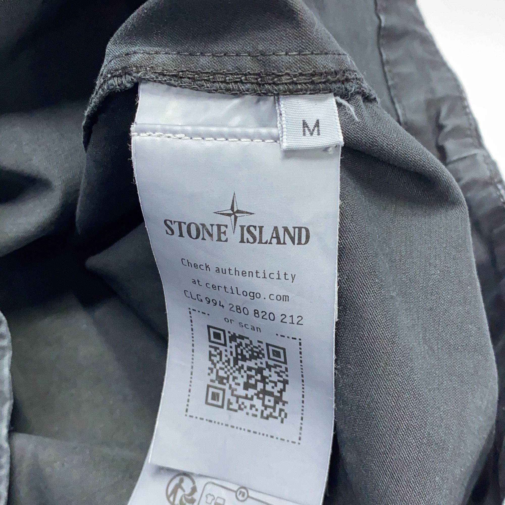 Stone Island Stone Island Compass Badge Overshirt Black M Size US M / EU 48-50 / 2 - 4 Thumbnail