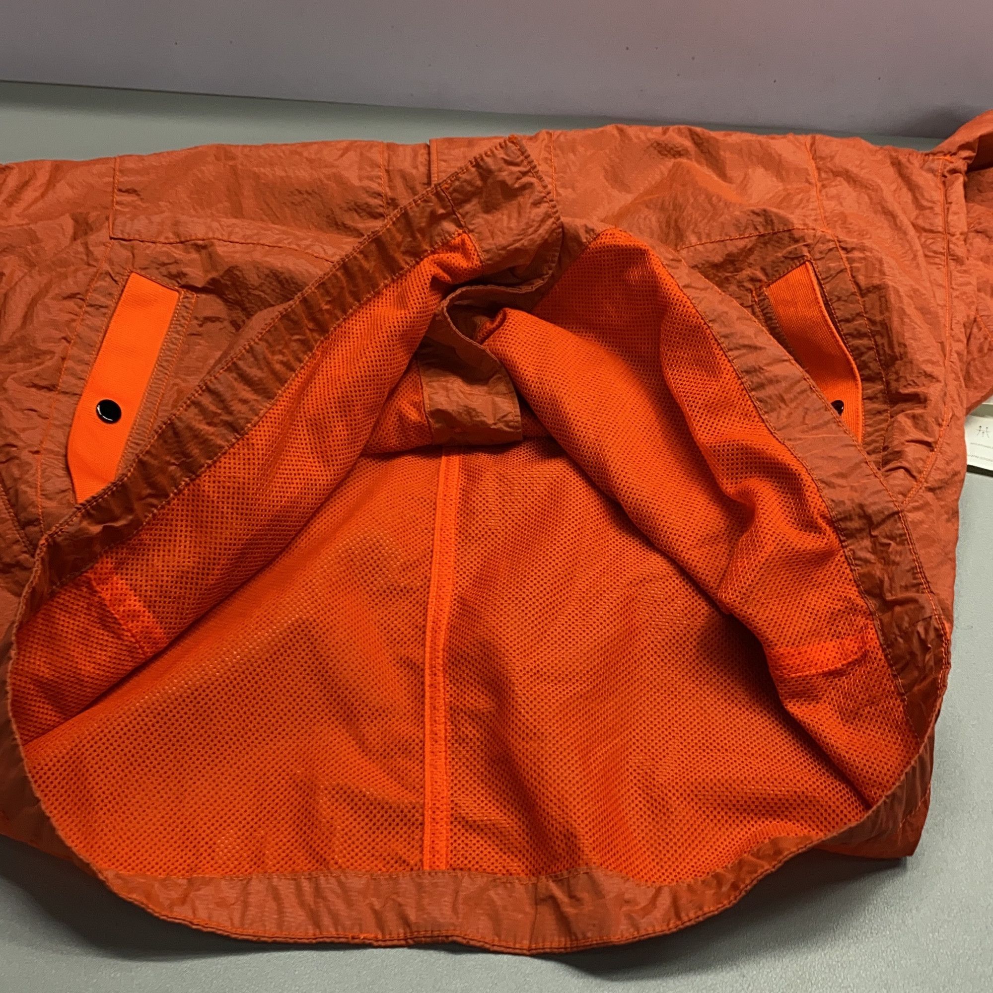 Stone Island Stone Island Membrana Orange Light Jacket Size S Size US S / EU 44-46 / 1 - 16 Thumbnail