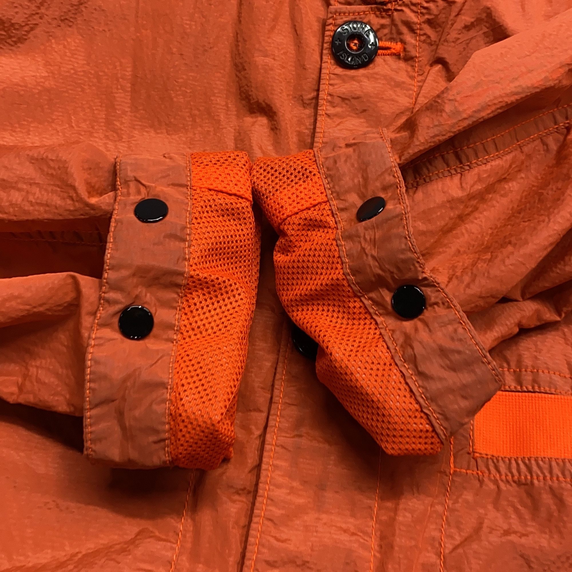 Stone Island Stone Island Membrana Orange Light Jacket Size S Size US S / EU 44-46 / 1 - 13 Thumbnail