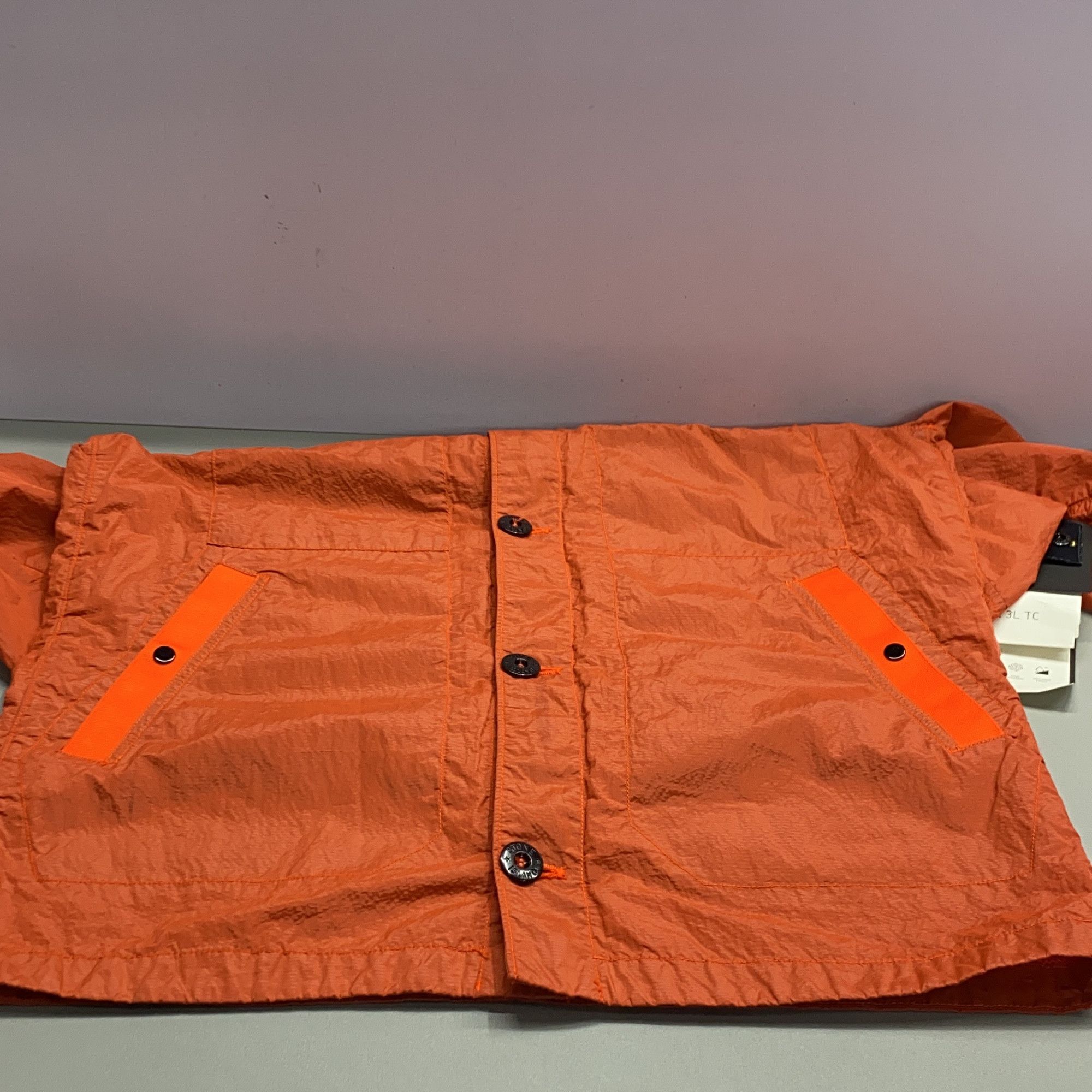 Stone Island Stone Island Membrana Orange Light Jacket Size S Size US S / EU 44-46 / 1 - 15 Thumbnail