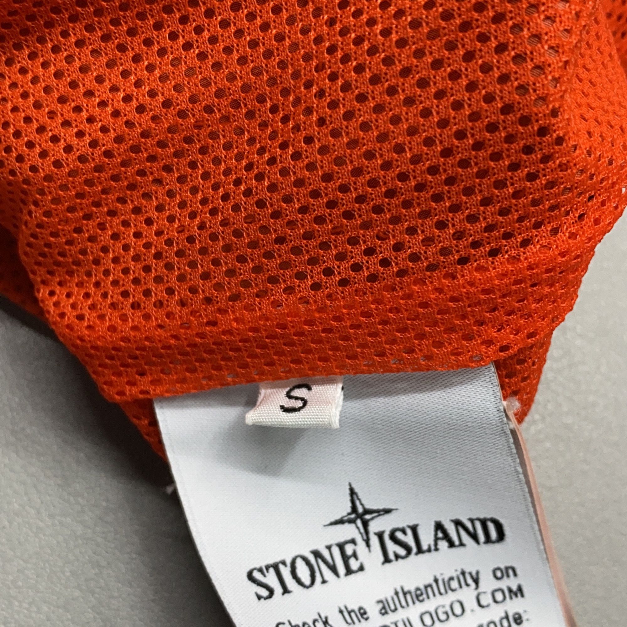 Stone Island Stone Island Membrana Orange Light Jacket Size S Size US S / EU 44-46 / 1 - 4 Thumbnail