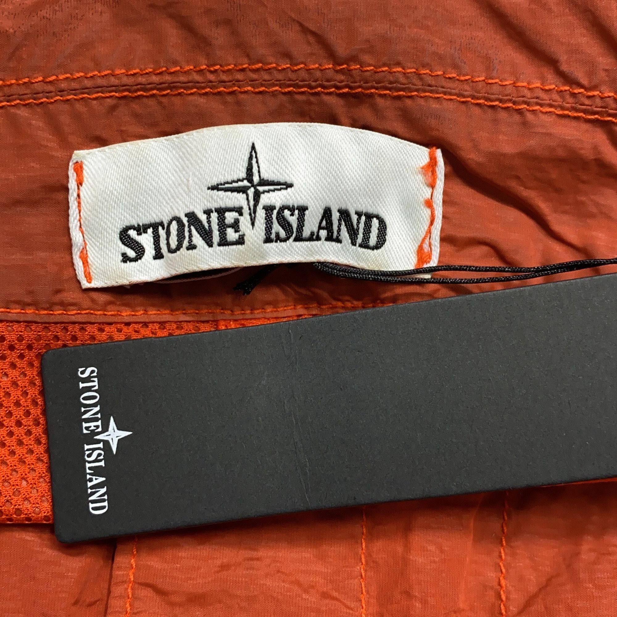 Stone Island Stone Island Membrana Orange Light Jacket Size S Size US S / EU 44-46 / 1 - 3 Thumbnail