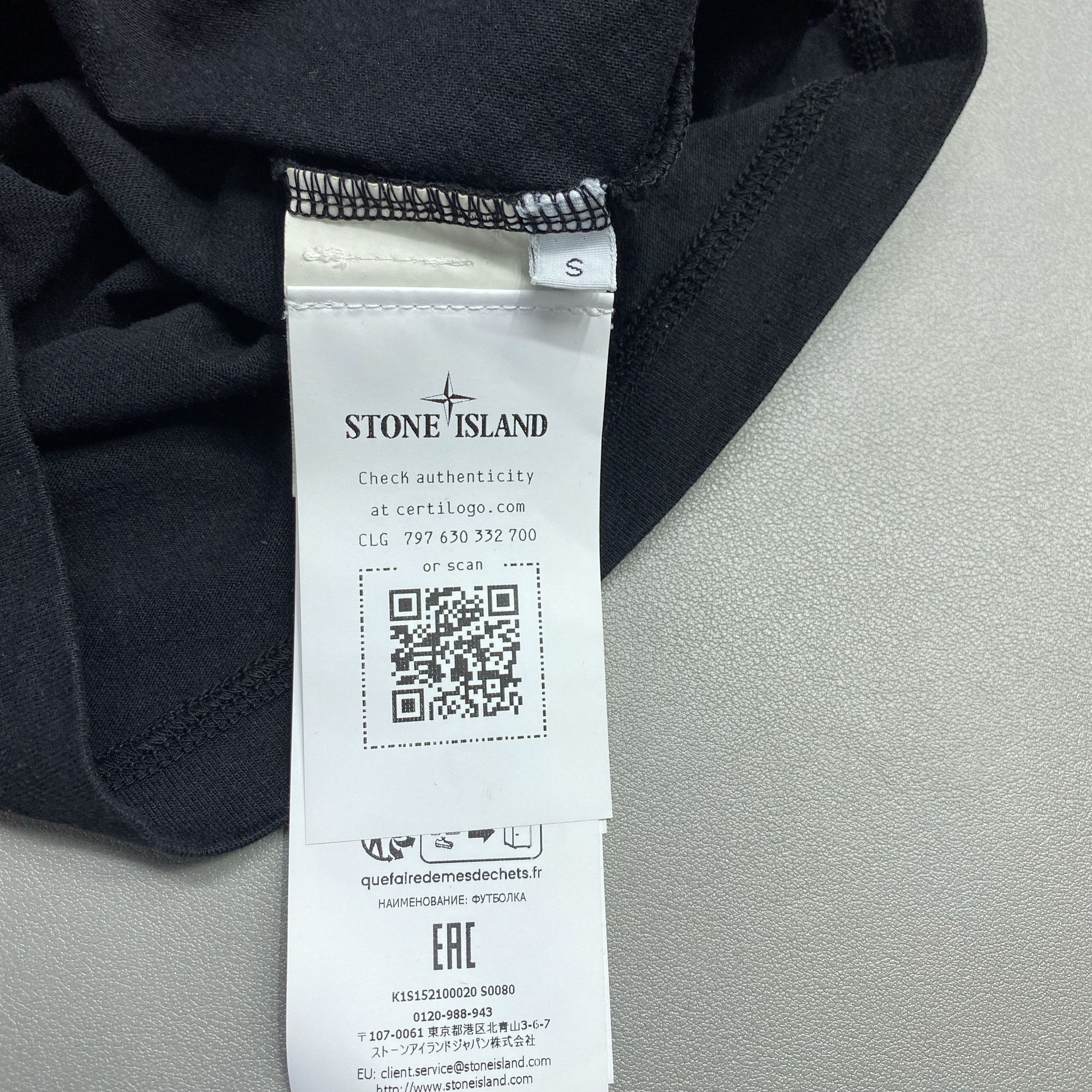 Stone Island Stone Island Compass Graphic Logo T-Shirt Size S Size US S / EU 44-46 / 1 - 6 Thumbnail